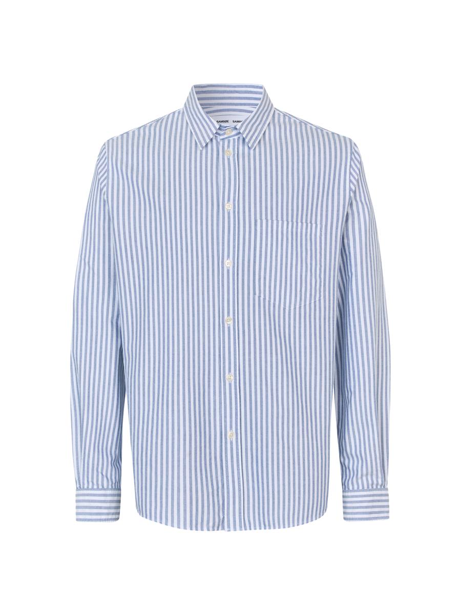 Samsoe & Samsoe Men's Saryan Striped Cotton Button-front Shirt