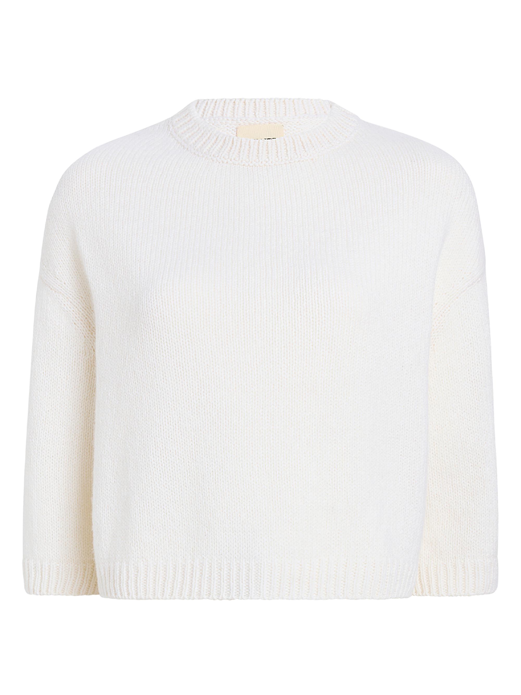 Khaite Women's Sabina Cashmere-Mohair Boxy Sweater -