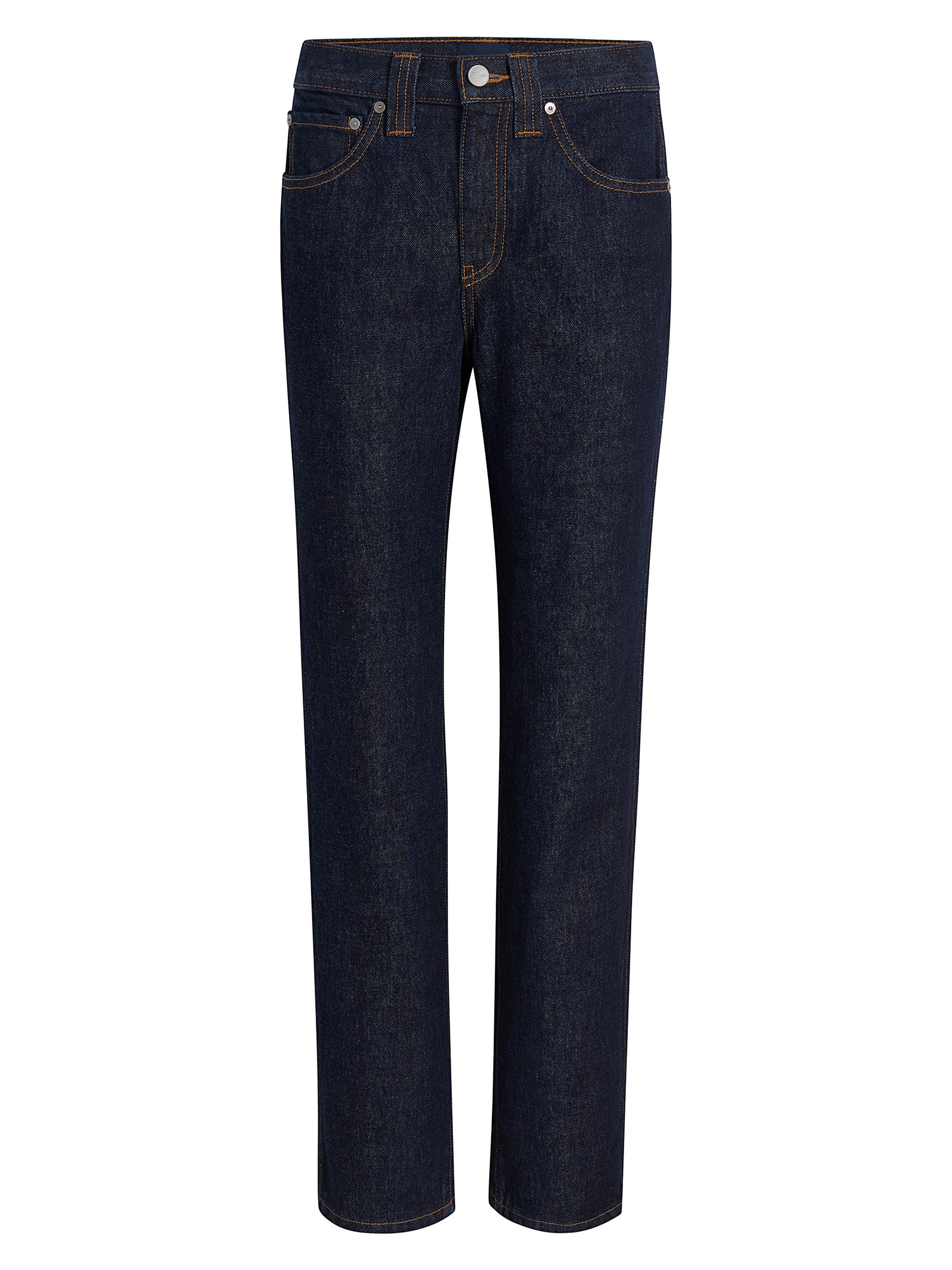 Khaite Danielle Mid-Rise Slim-Straight Jeans | Saks Fifth Avenue