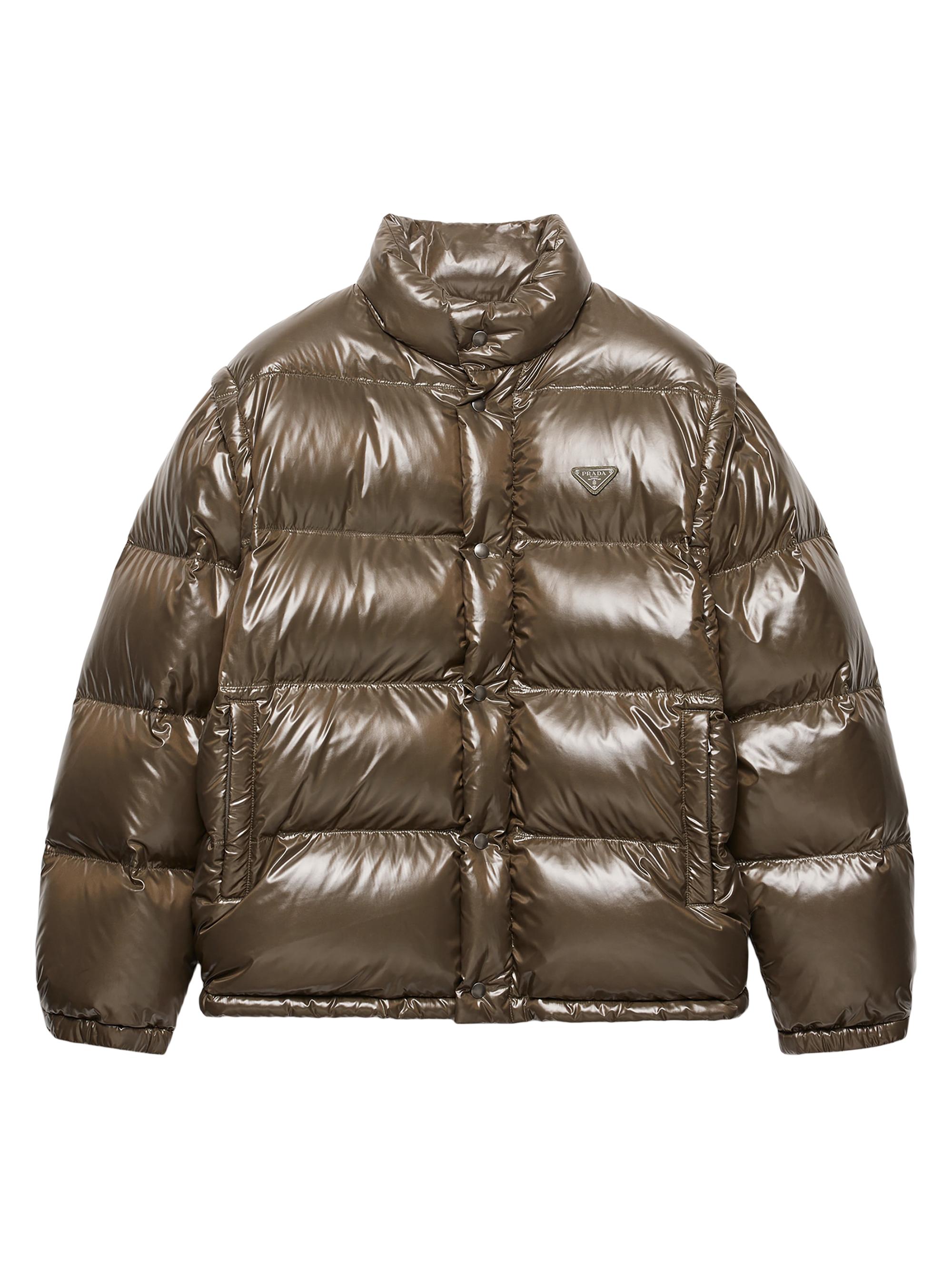 Prada Medium-Weight Re-Nylon Down Jacket | Saks Fifth Avenue