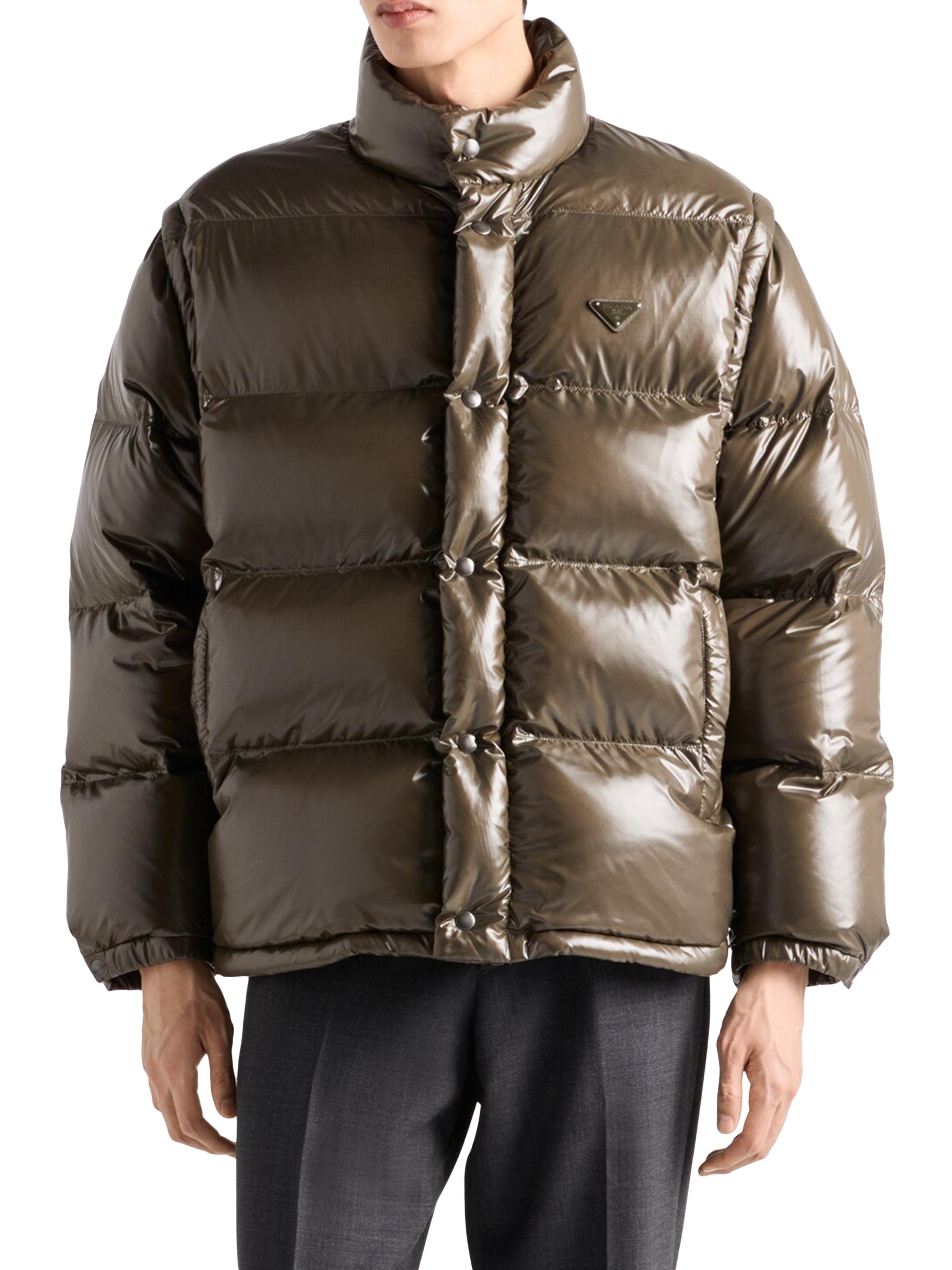 PRADA プラダ　ジャケット　ブラウンＳ ブラウン（茶色）系 S PRADA(プラダ) アウター・ジャケット(メンズ