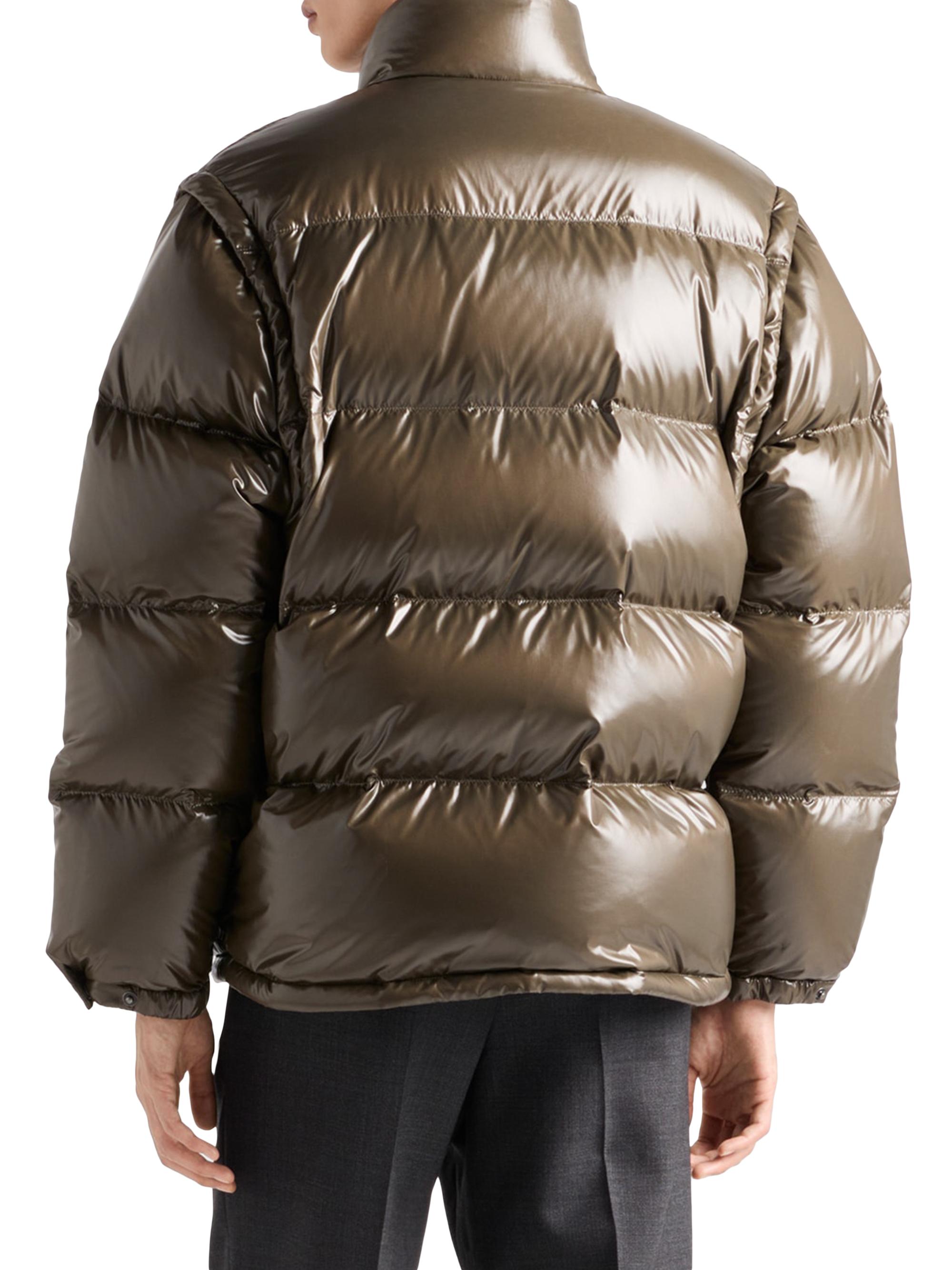 Prada Medium-Weight Re-Nylon Down Jacket | Saks Fifth Avenue