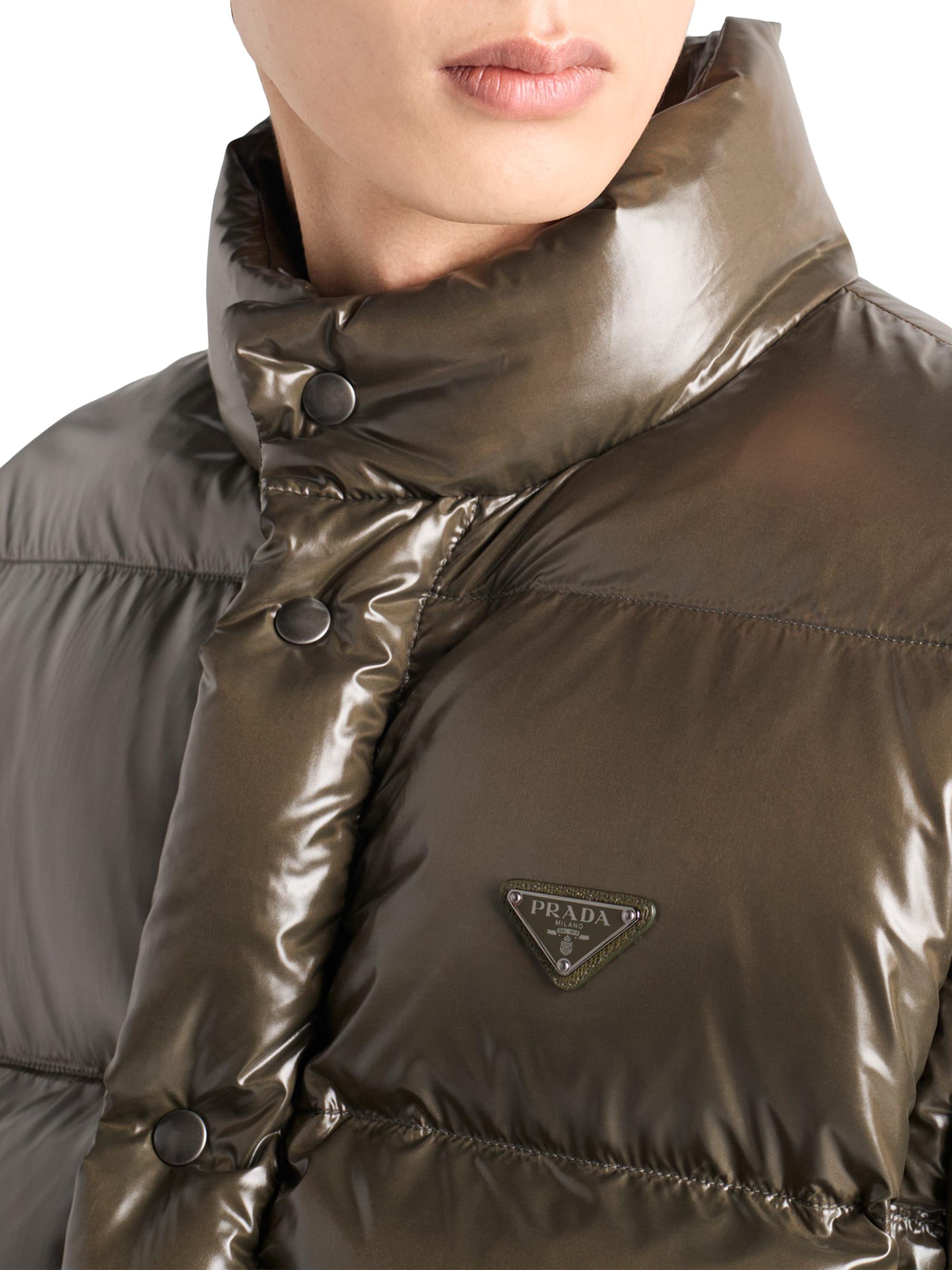Prada Medium-Weight Re-Nylon Down Jacket | Saks Fifth Avenue