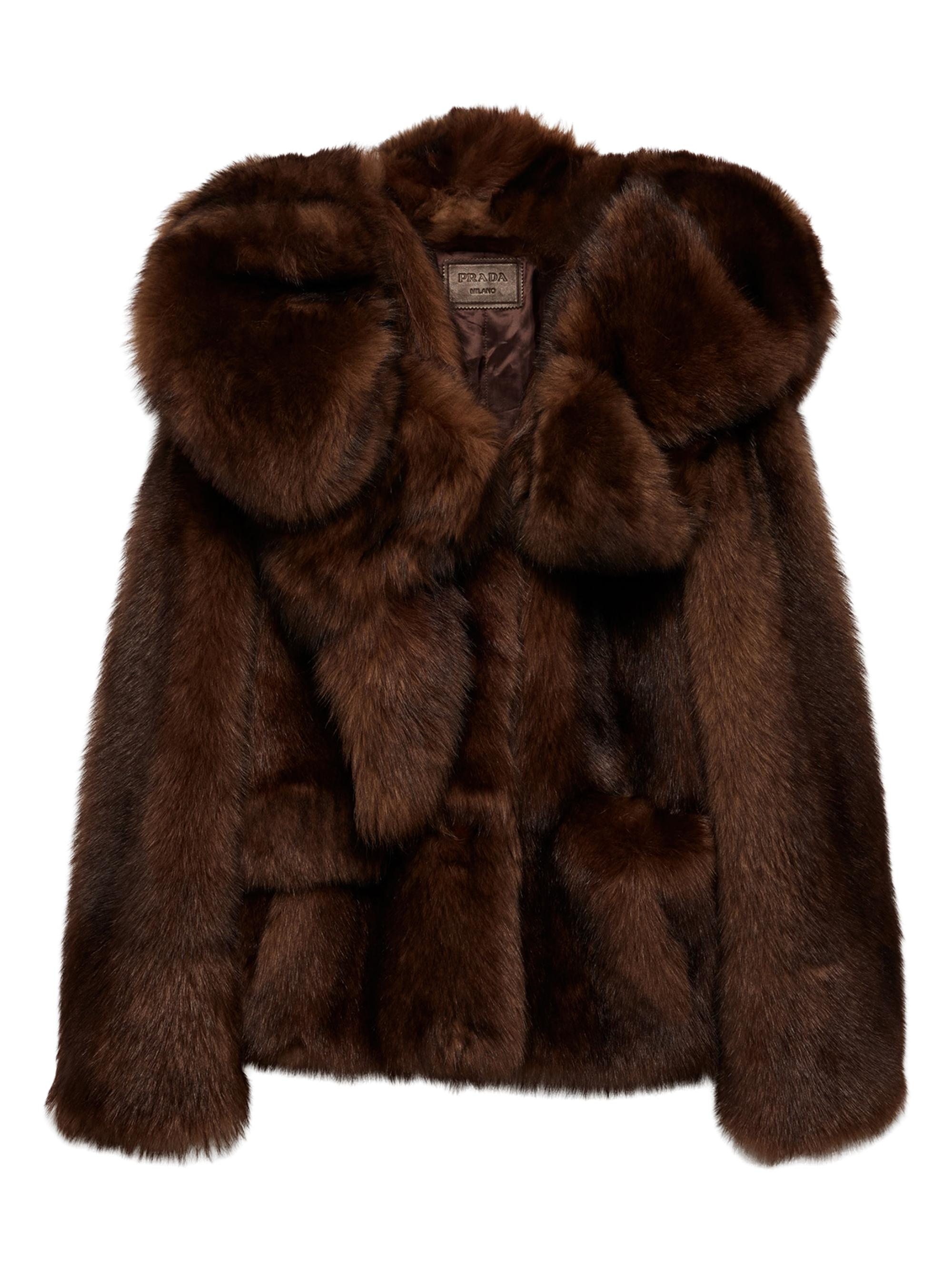 Prada Shearling Coat | Saks Fifth Avenue