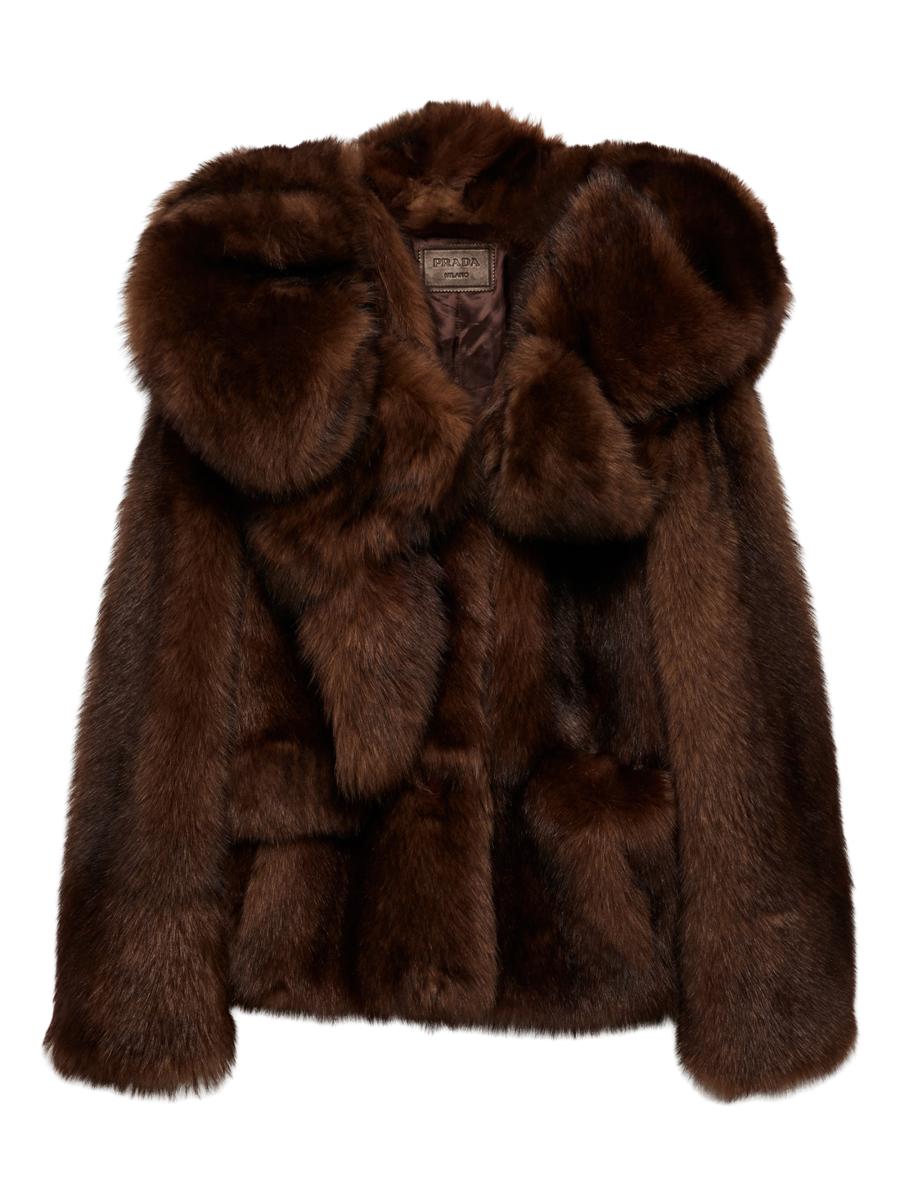 Prada Shearling Coat | Saks Fifth Avenue