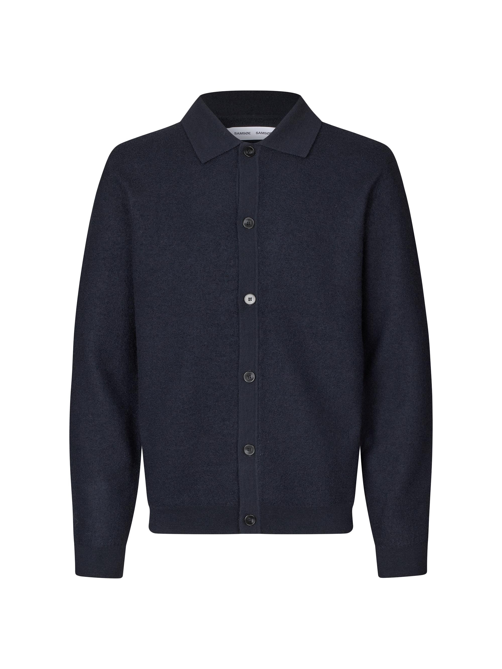 Samsoe Samsoe Men's Sarichard Merino Wool Cardigan - Salute