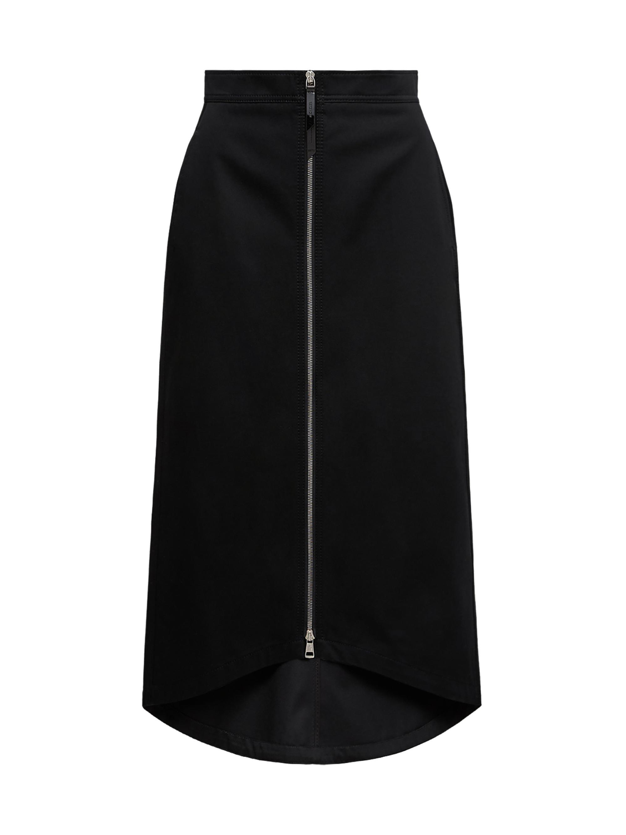 Moncler Genius Women's Moncler x EE72 by Edward Enninful Skirt in Gabardine - Black