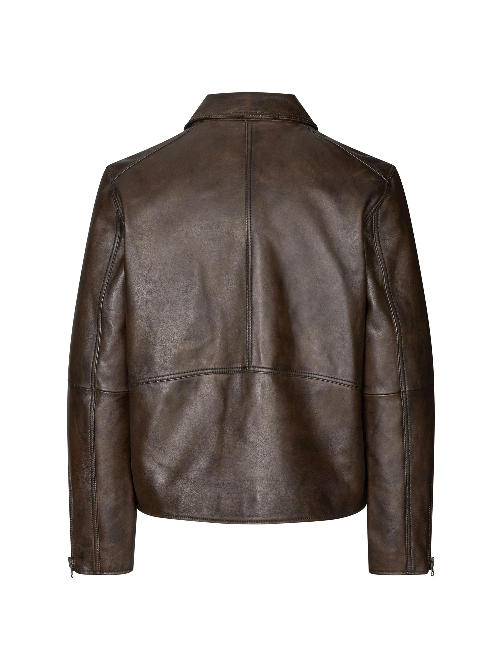 サム Samsoe Samsoe Saccliff X Leather Biker Jacket | Saks Fifth Avenue