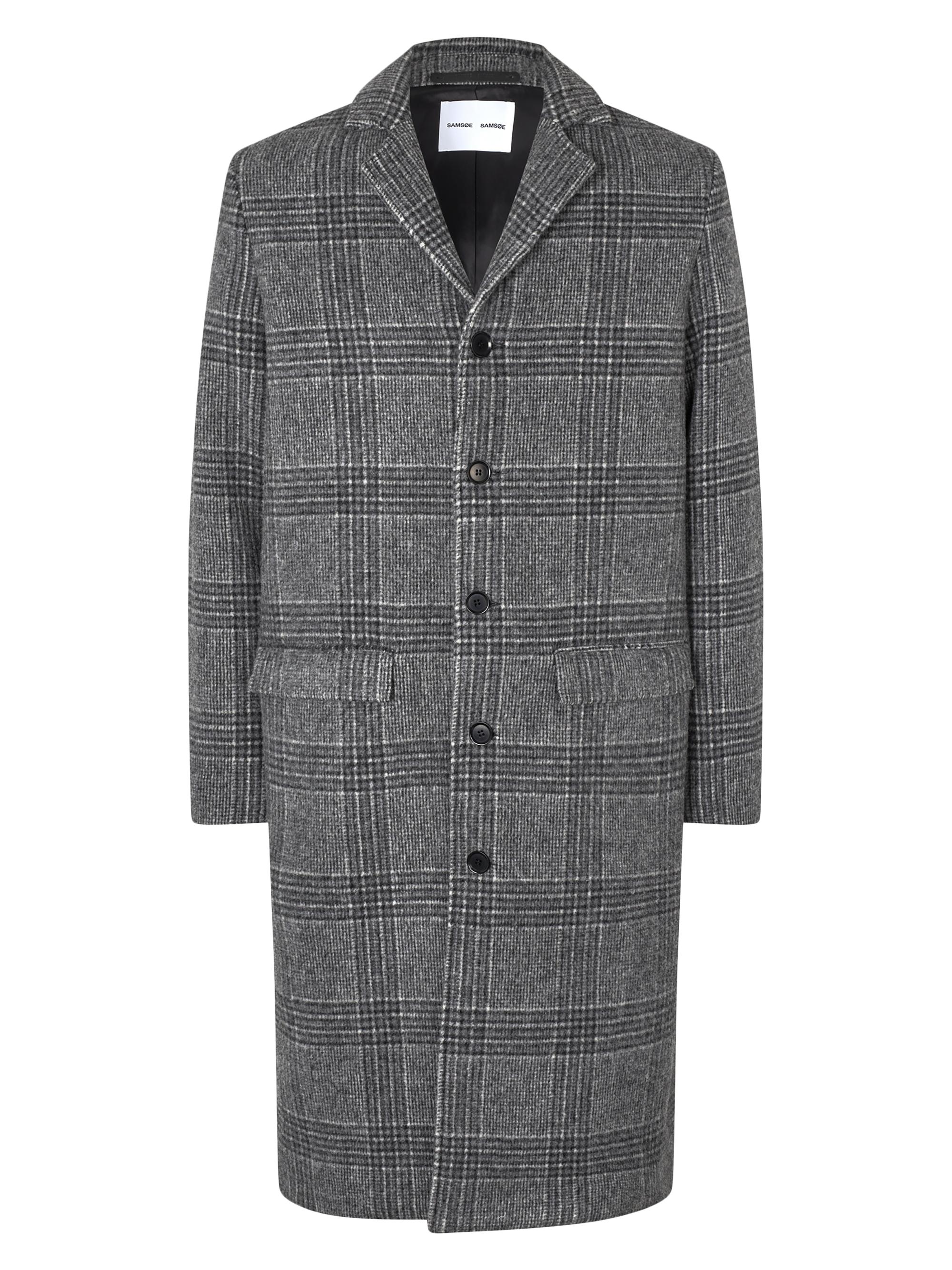 Vince Herringbone Wool-Blend Coat | Saks Fifth Avenue