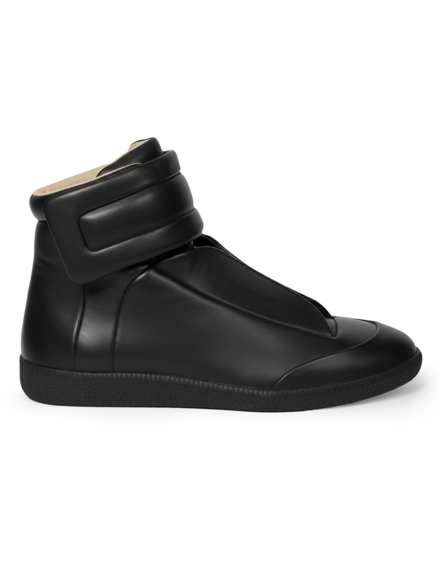 Maison Margiela Future Mid-Top Leather Sneakers | Saks Fifth Avenue