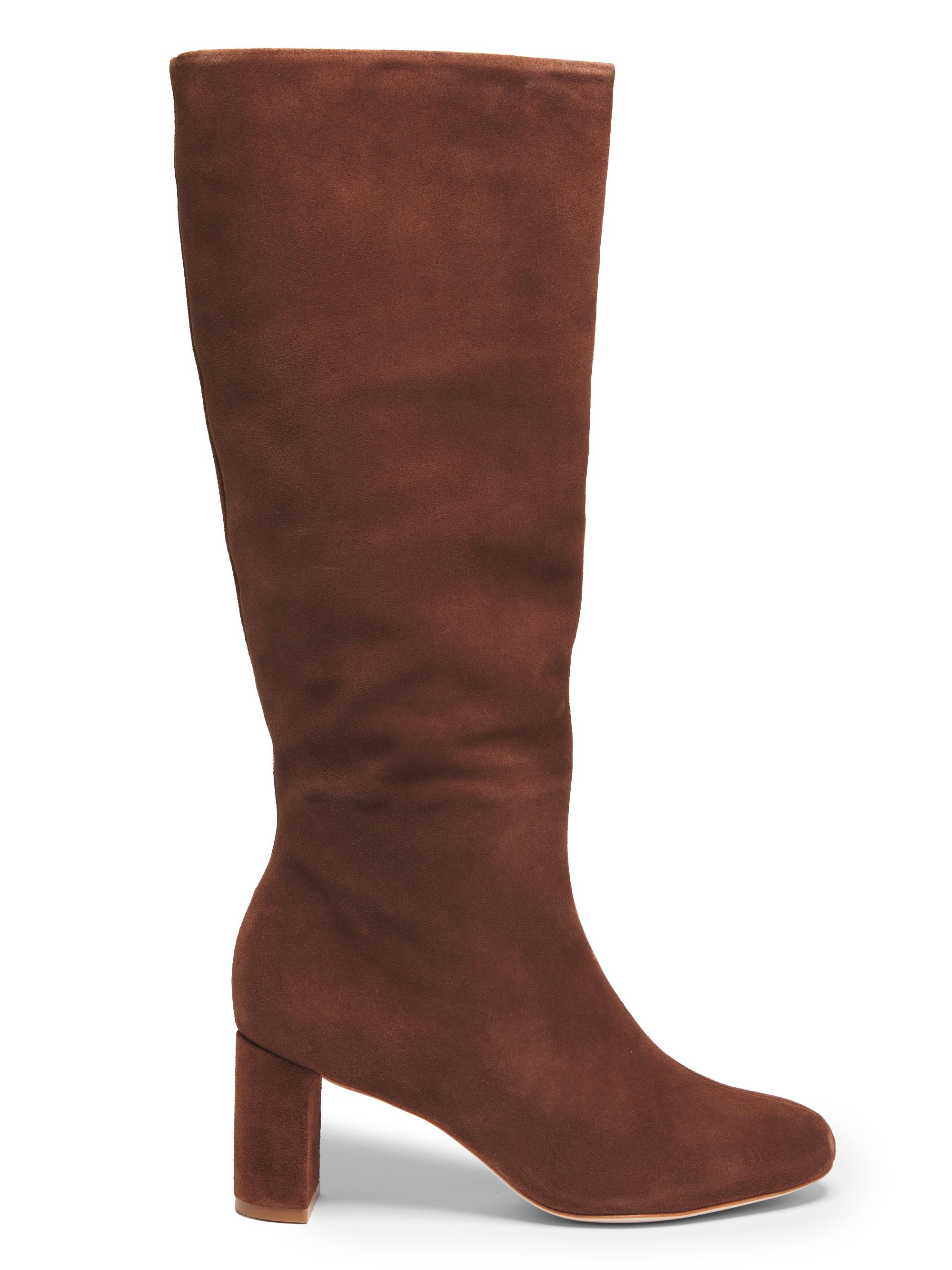 Saks Fifth Avenue Dark Brown Suede Boots Black Suede Studio Pace Suede Boots | Saks Fifth Avenue main image 2