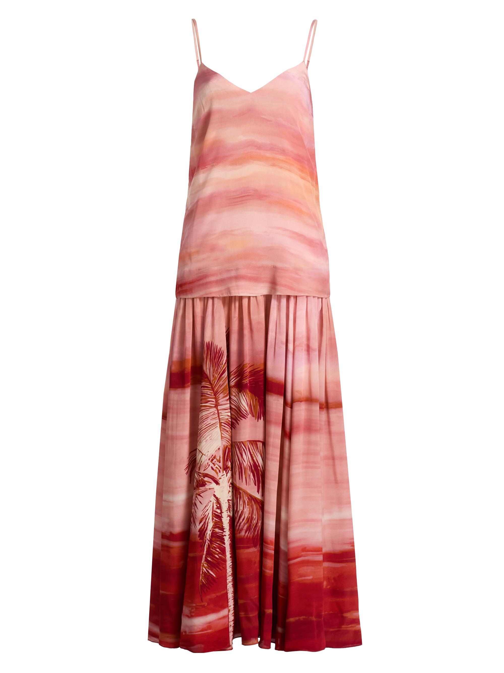 Hemant & Nandita Women's Asma Printed Sleeveless Maxi Dress