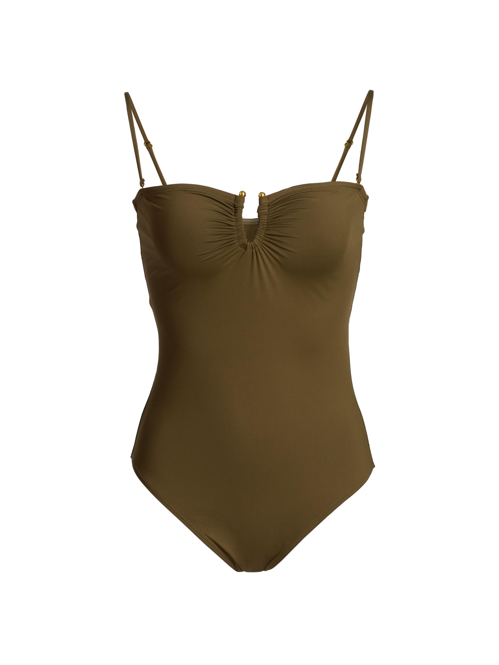 Nili Lotan Women's Semi-Sweetheart One-Piece Swimsuit - Red