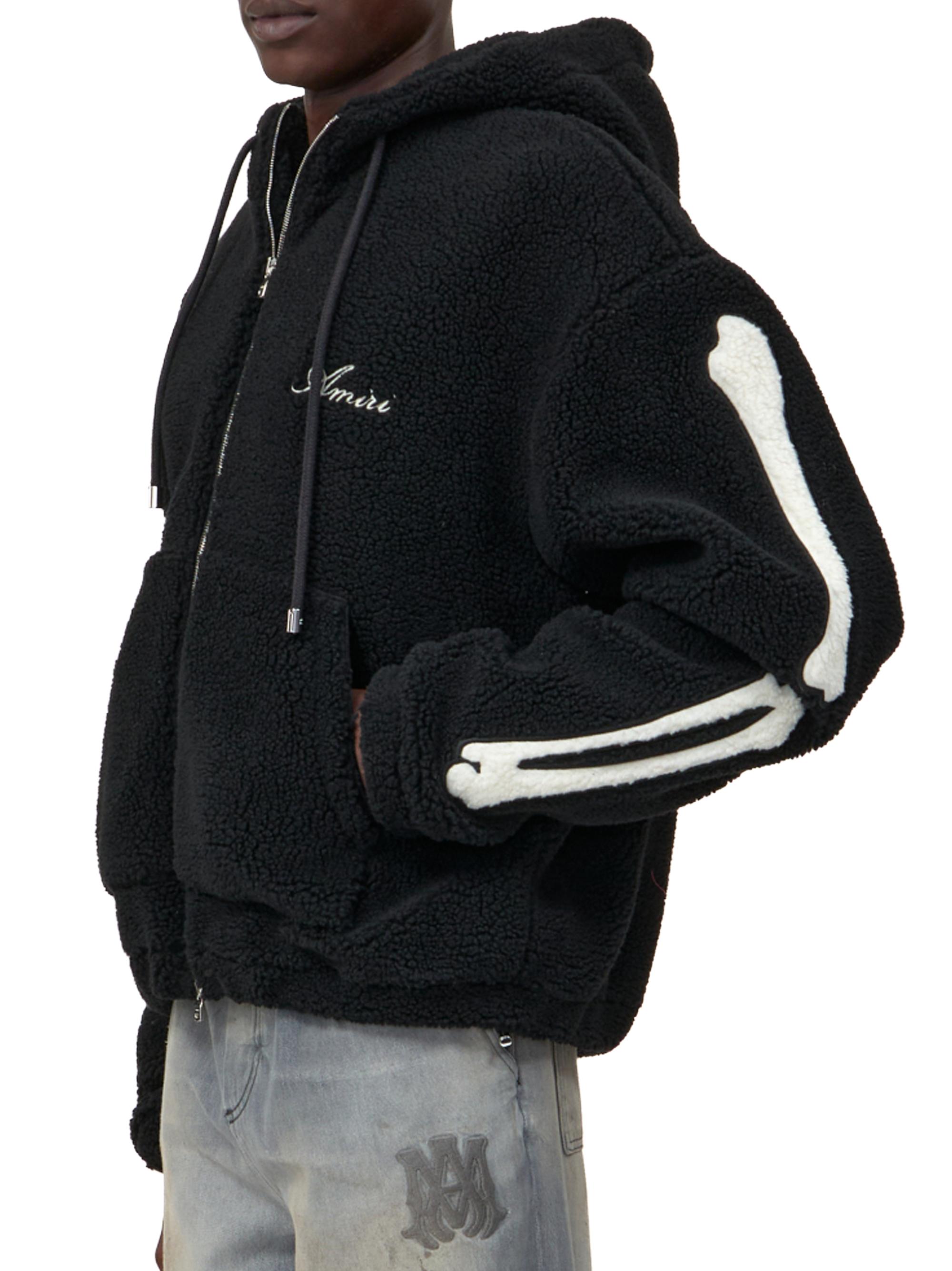 Amiri Bones Cotton Fleece Zip-Up Hoodie | Saks Fifth Avenue