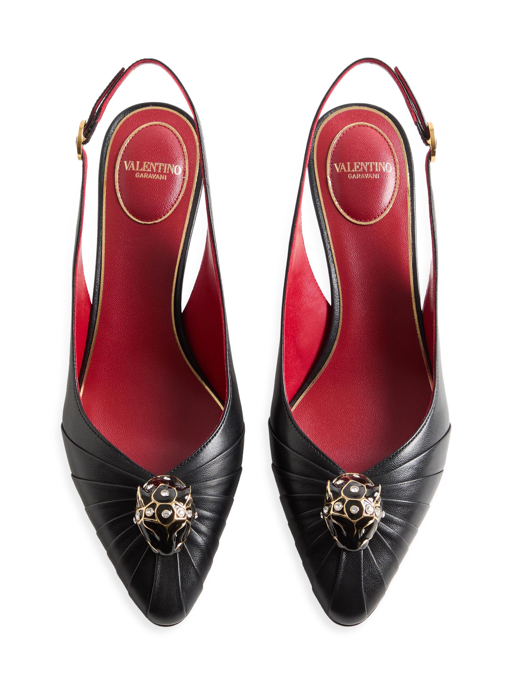 Valentino Garavani Panthea Goatskin 55MM Pumps | Saks Fifth Avenue