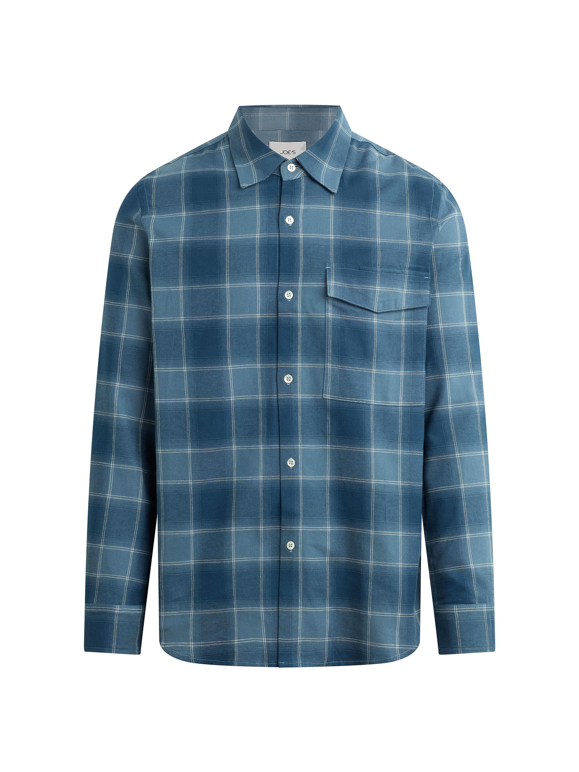 Joe's Jeans Men's The Reynolds Plaid Shirt - Bluefin Plaid
