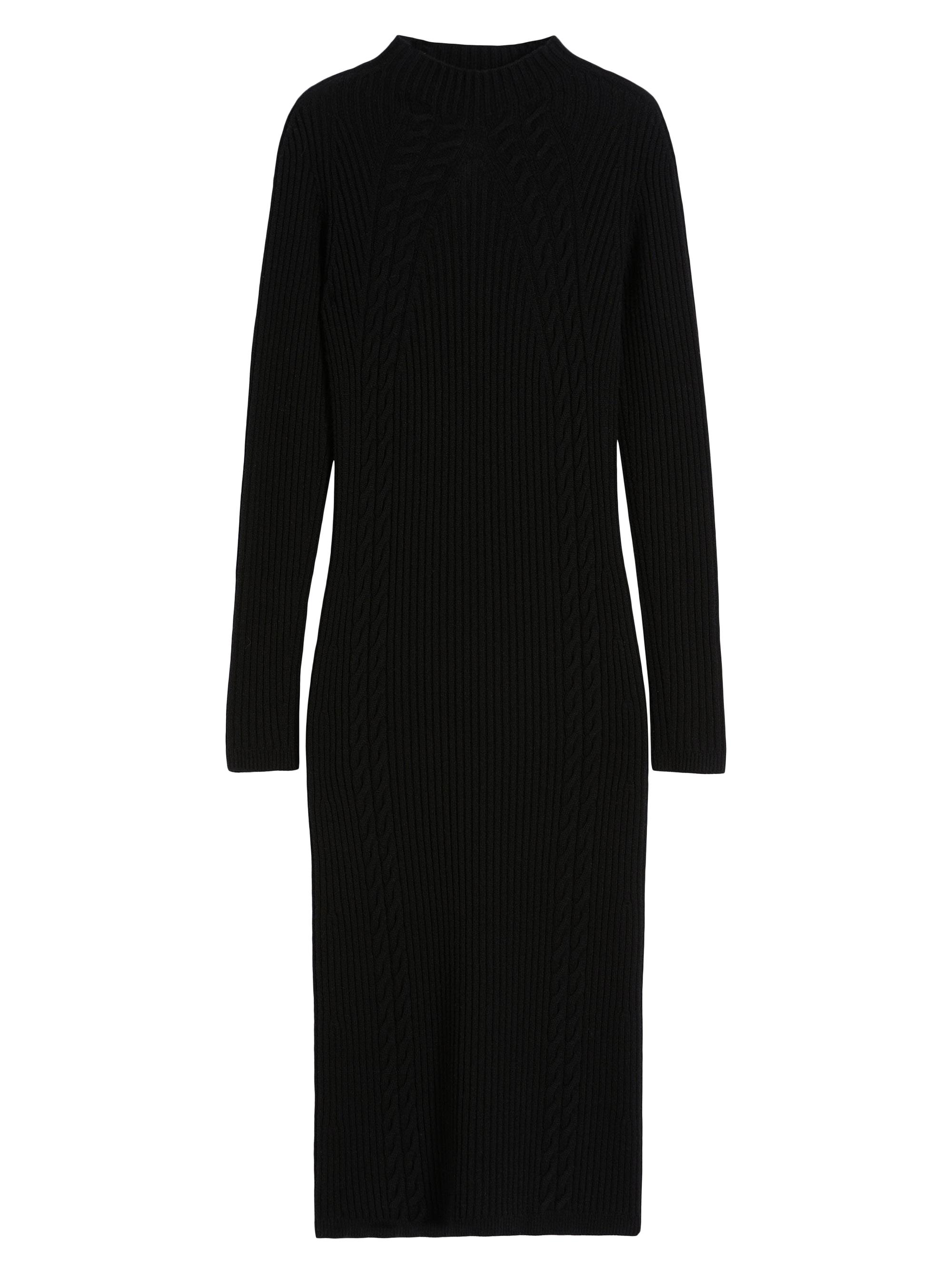 Max Mara Women's Wool and Cashmere Slim Fit Dress - Black
