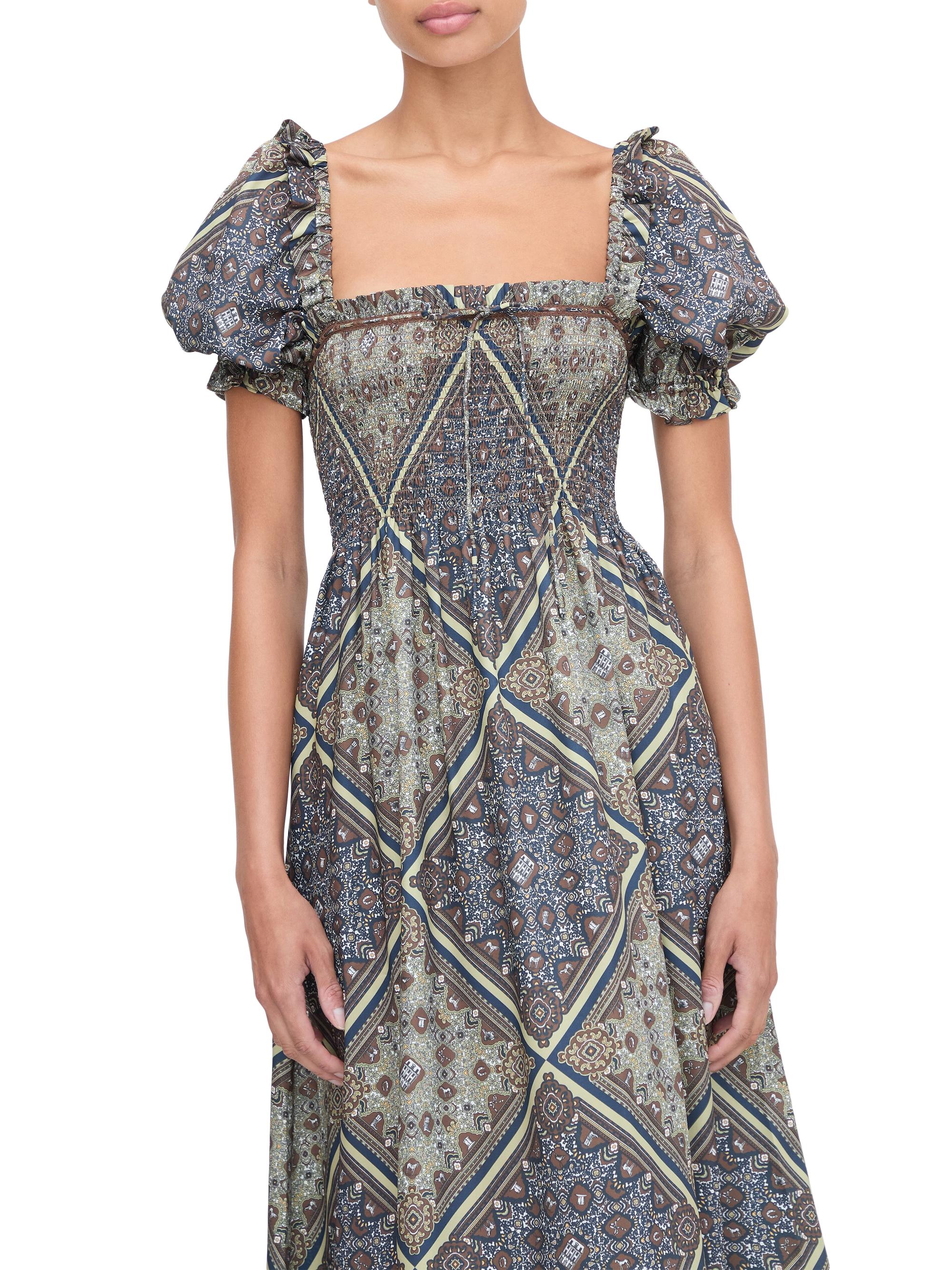 Hill House Home The Scarlett Midi Nap Dress | Saks Fifth Avenue