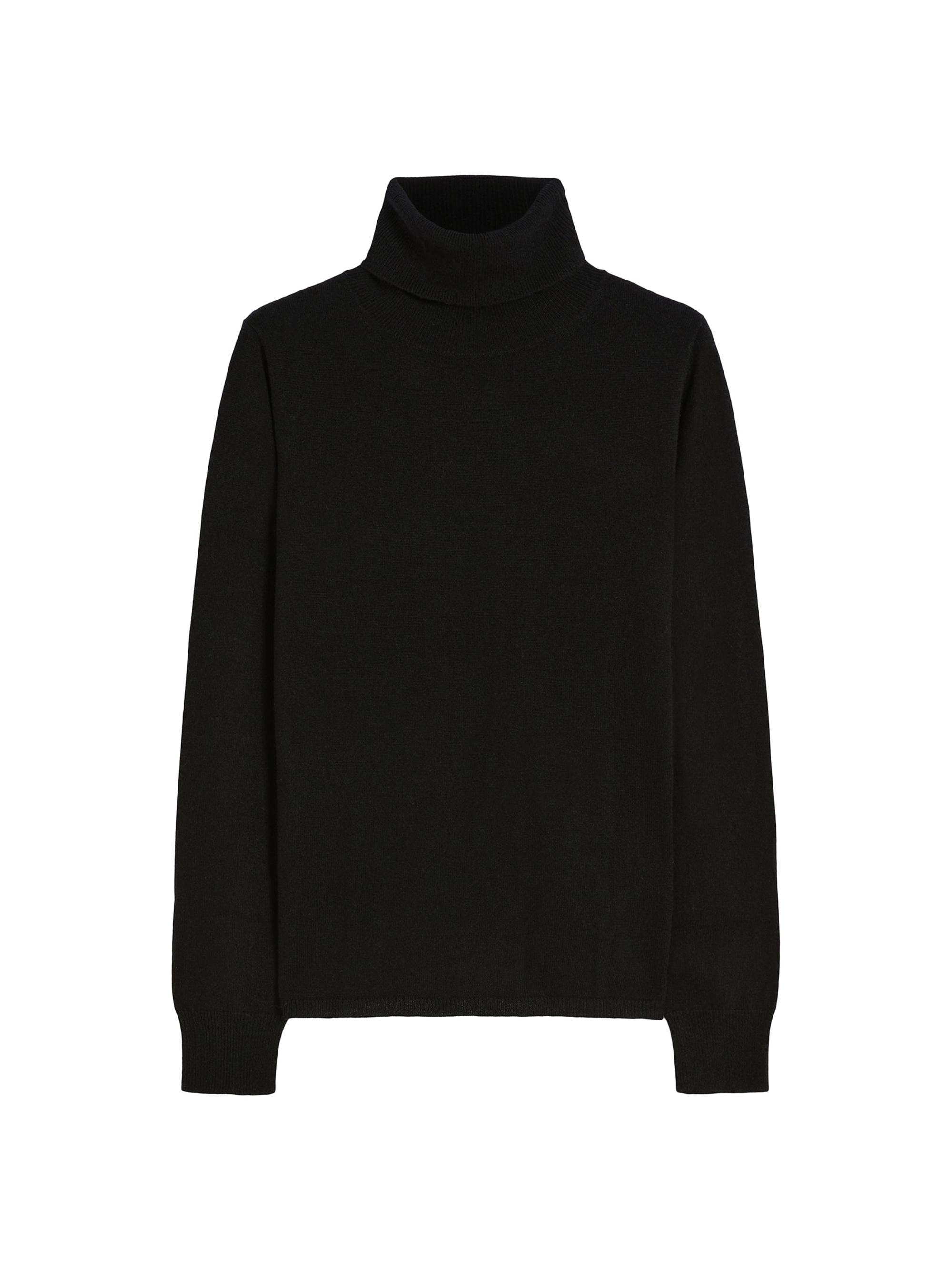 Max Mara Women's Wool and Cashmere Turtleneck Sweater - Black
