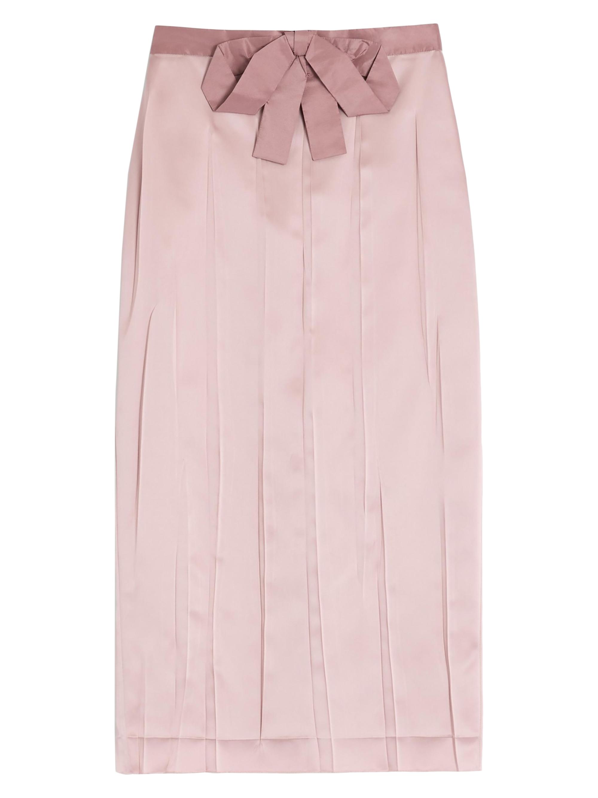 Valentino Garavani Women's Satin Skirt - Mauve