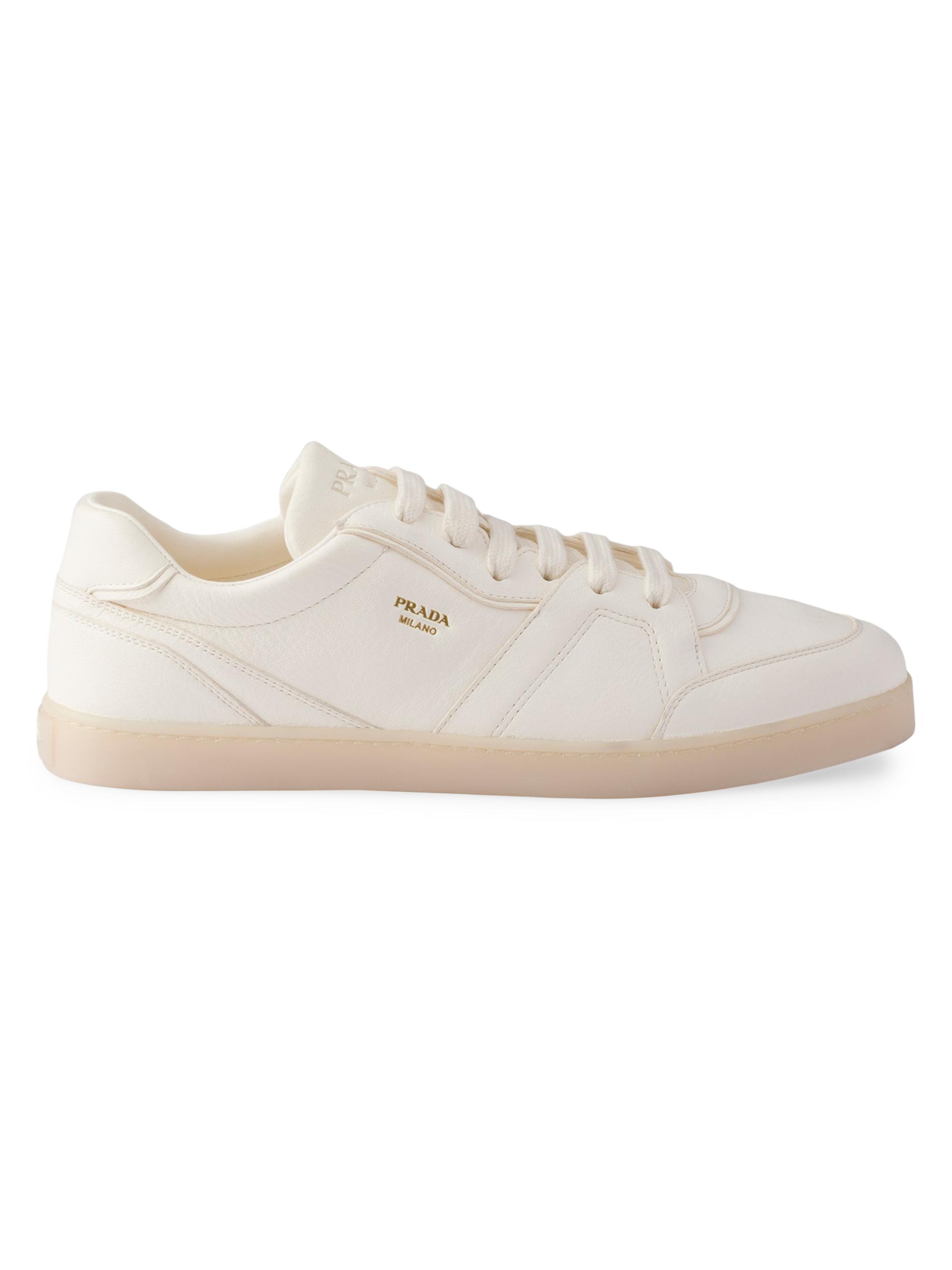Prada Downtown Nappa Leather Sneakers | Saks Fifth Avenue