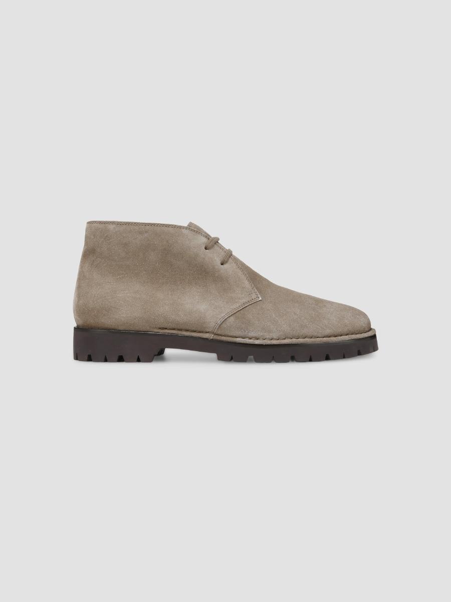 Vince Men\'s Dark Suede Chukka Boots used 1x run show refurbished . Look new Lafayette Suede Chukka Boot in Shoes | Vince main image 2