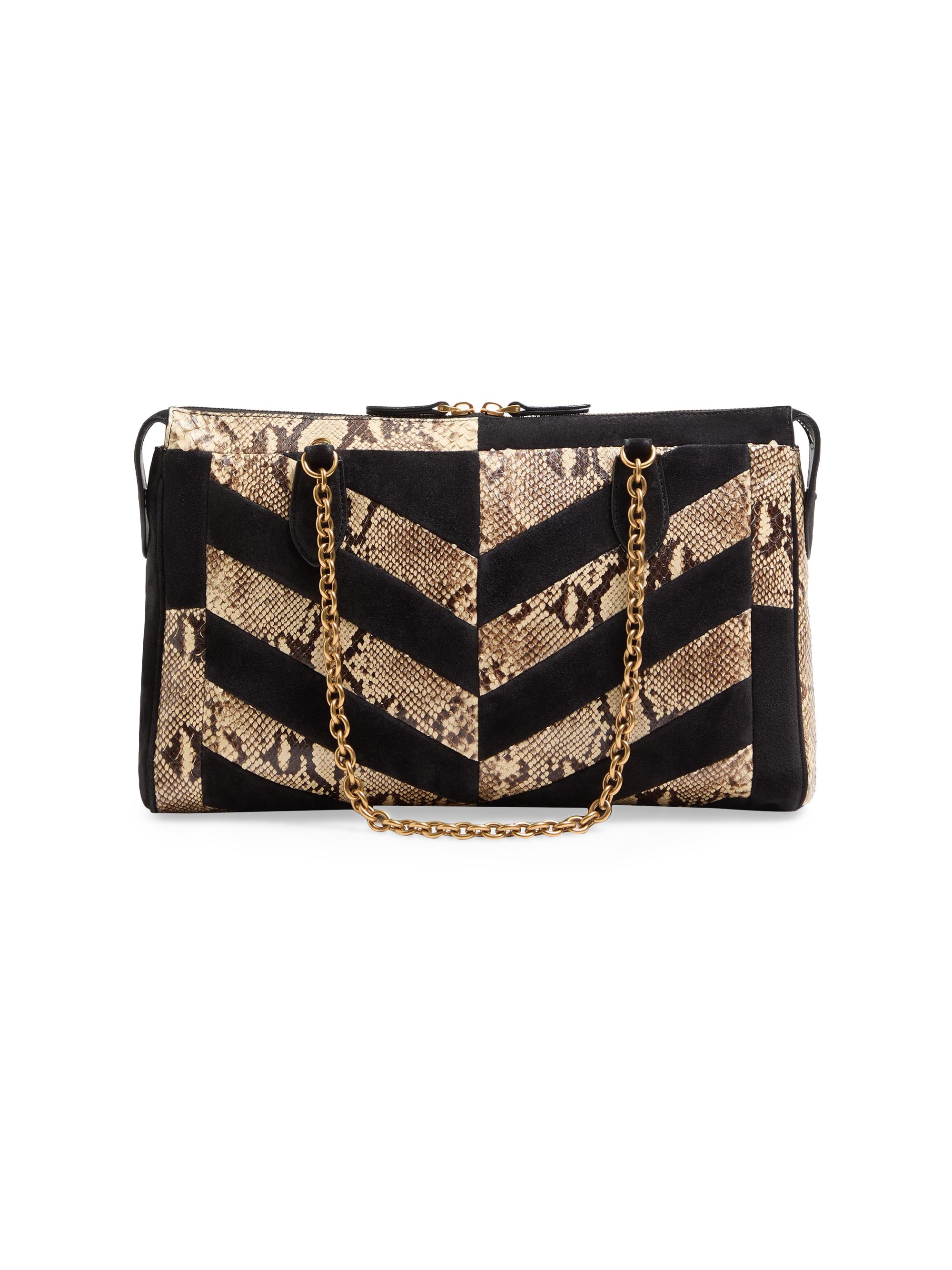 Valentino Garavani Panthea Shoulder Bag with Chevron Motif Saks