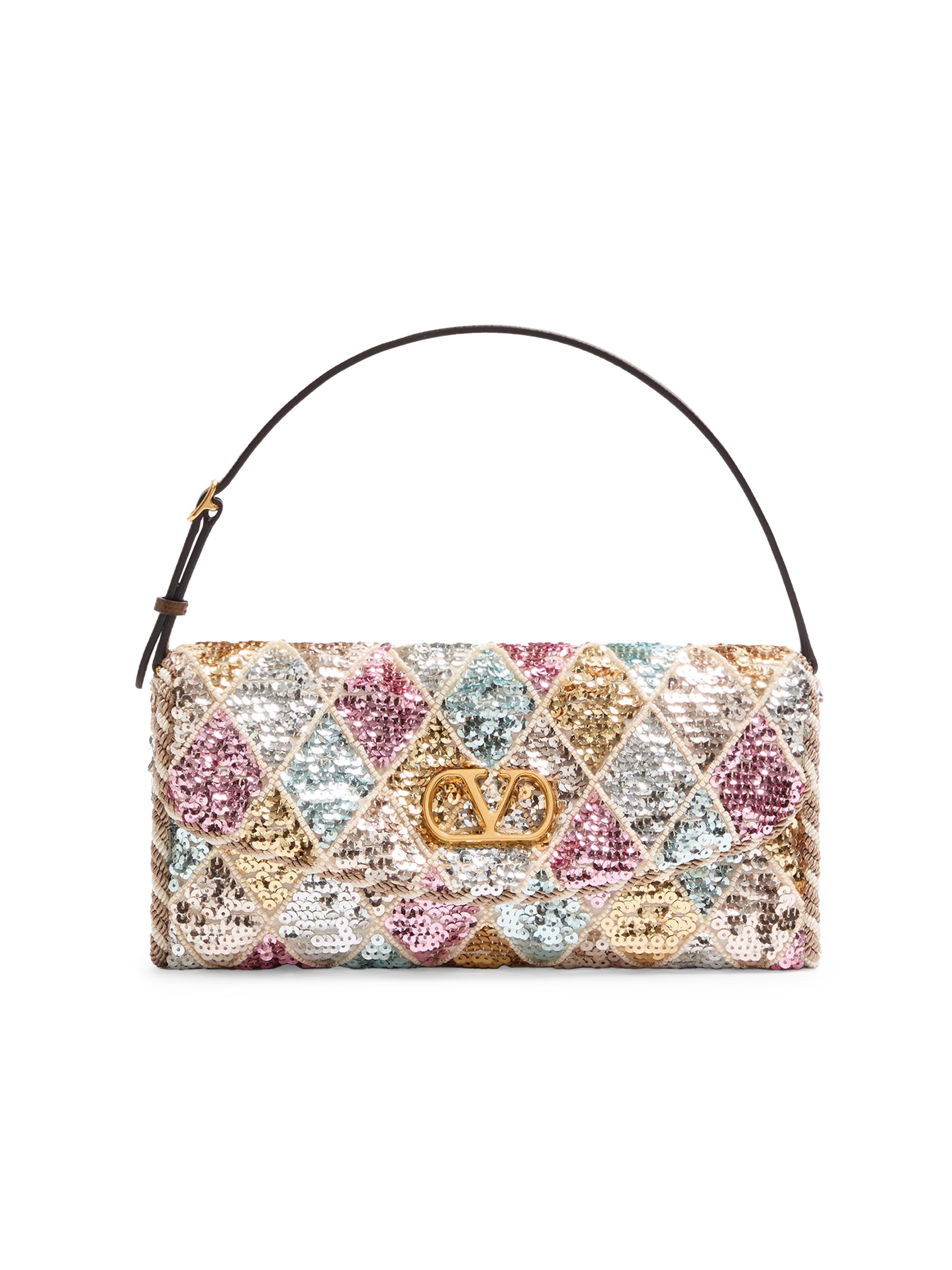 VALENTINO GARAVANIハンドバッグ Valentino Garavani Valentino Garavani Locò Calfskin Shoulder Bag