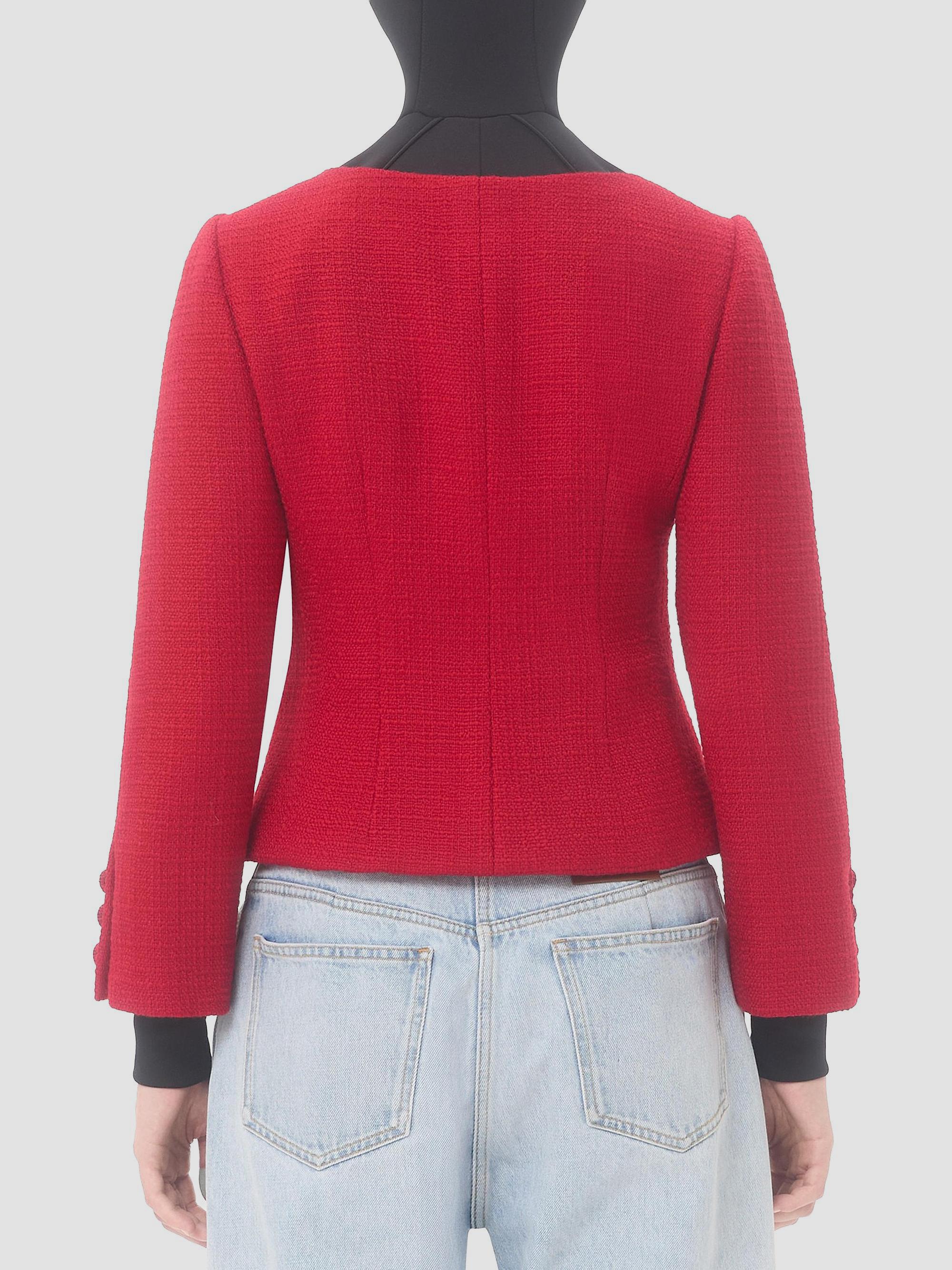 VALENTINO ノーカラージャケットSamJen VALENTINO ノーカラージャケットSamJen VALENTINO ノーカラー