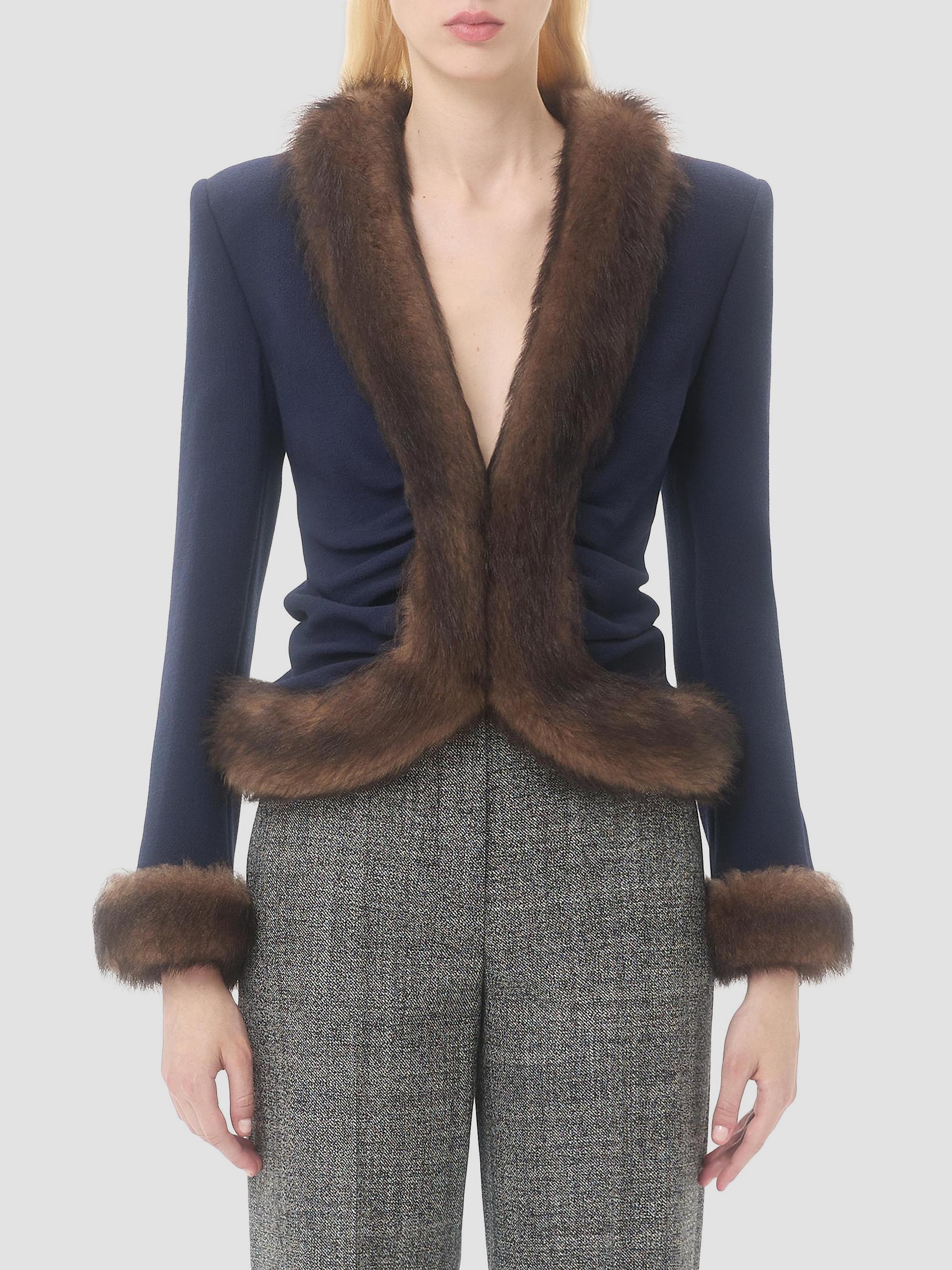 Valentino Garavani Wool Crepe Jacket | Saks Fifth Avenue