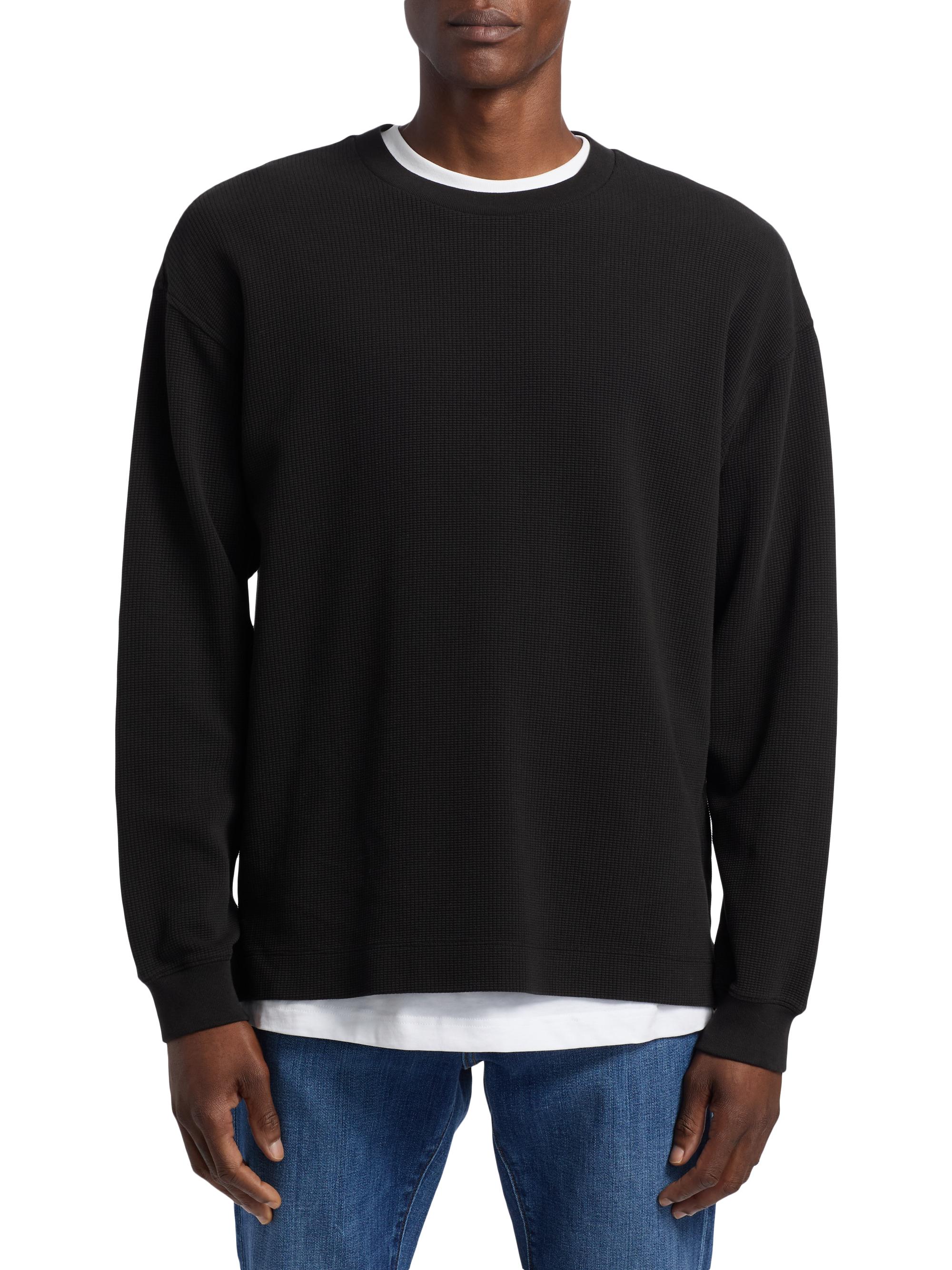 Jack & Jones waffle knit t-shirt in light brown