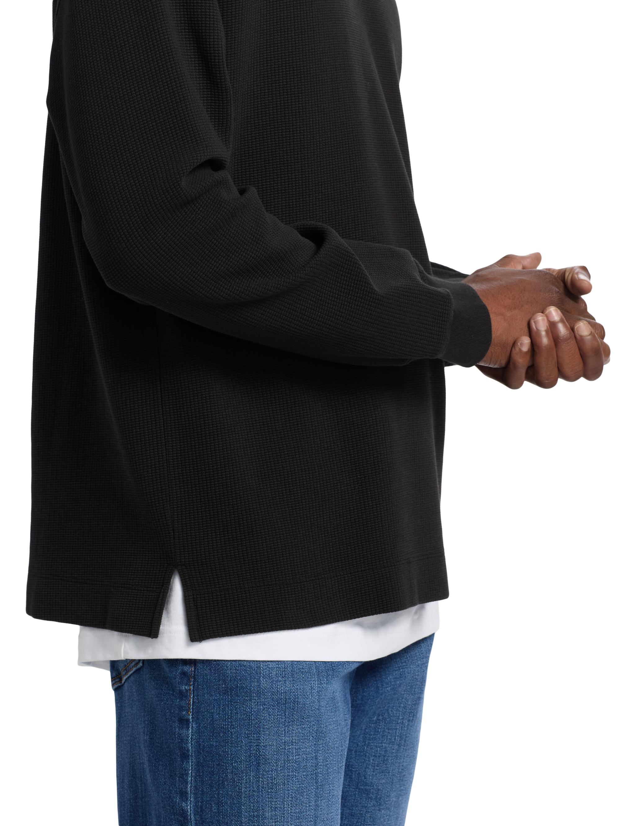 FRAME Waffle-Textured Crewneck T-Shirt | Saks Fifth Avenue