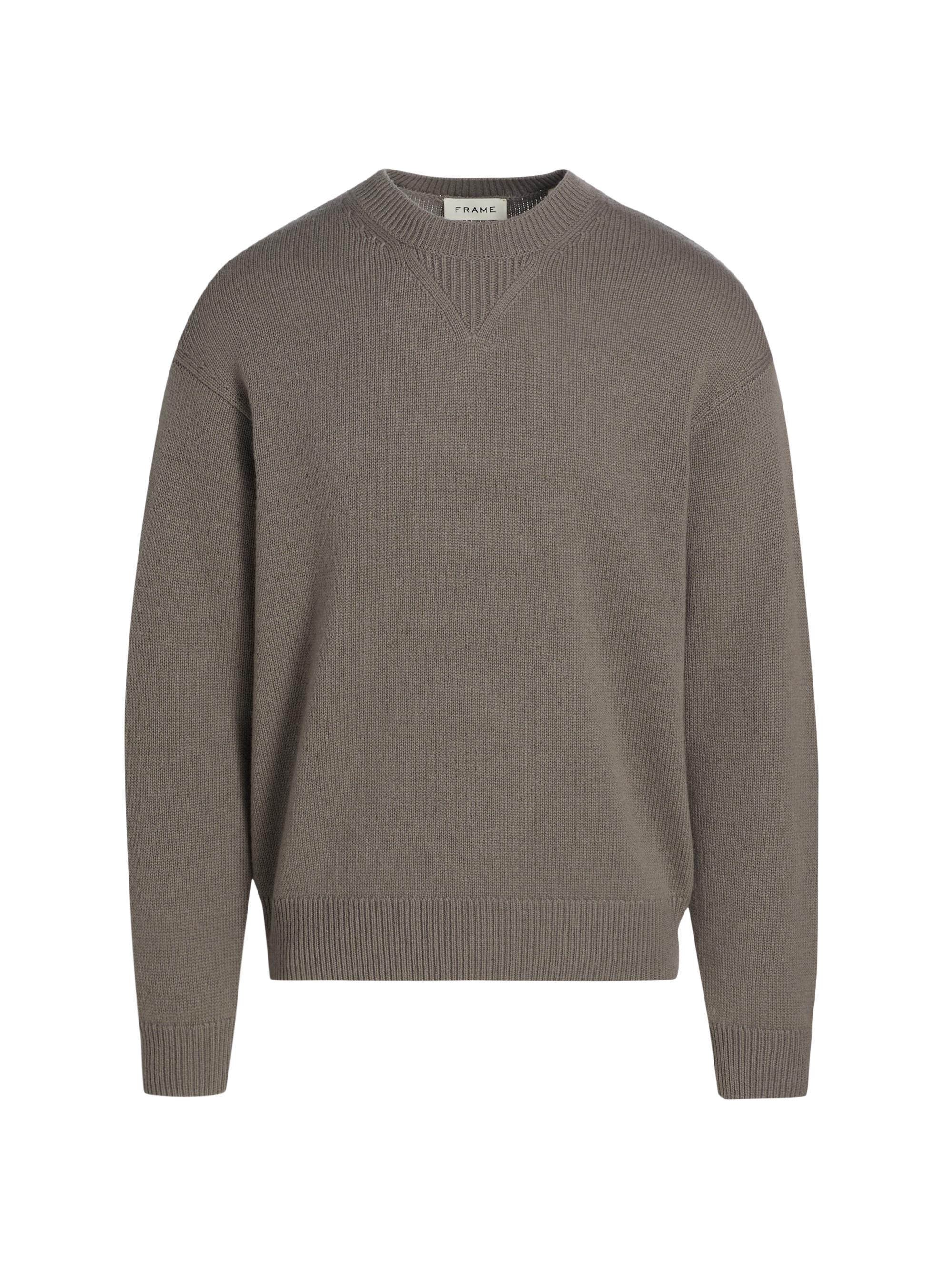 Frame Yak & Merino-Wool Long-Sleeve Shirt Sweater | Saks Fifth Avenue