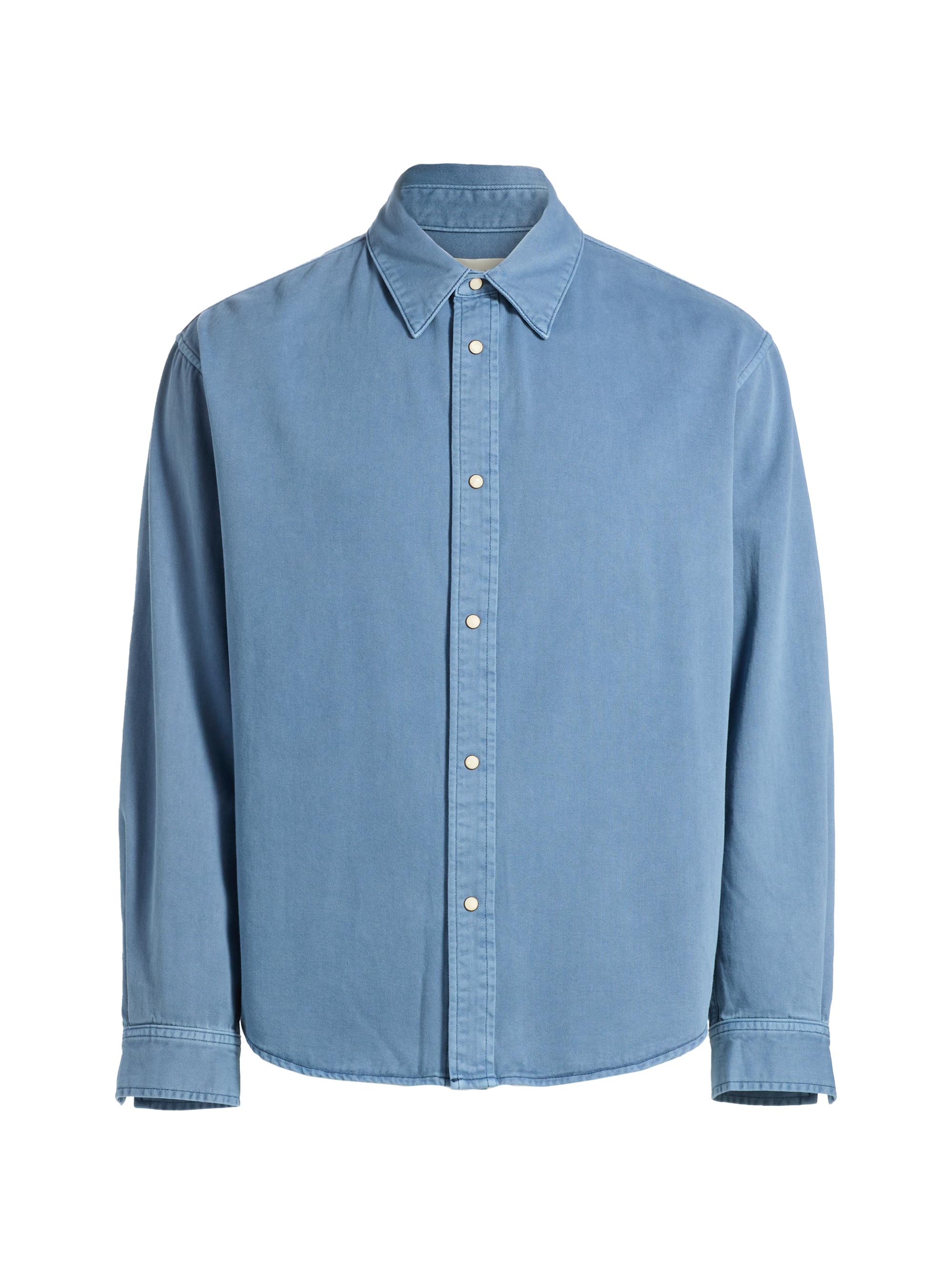 LOEWE Denim Long-Sleeve Shirt | Saks Fifth Avenue