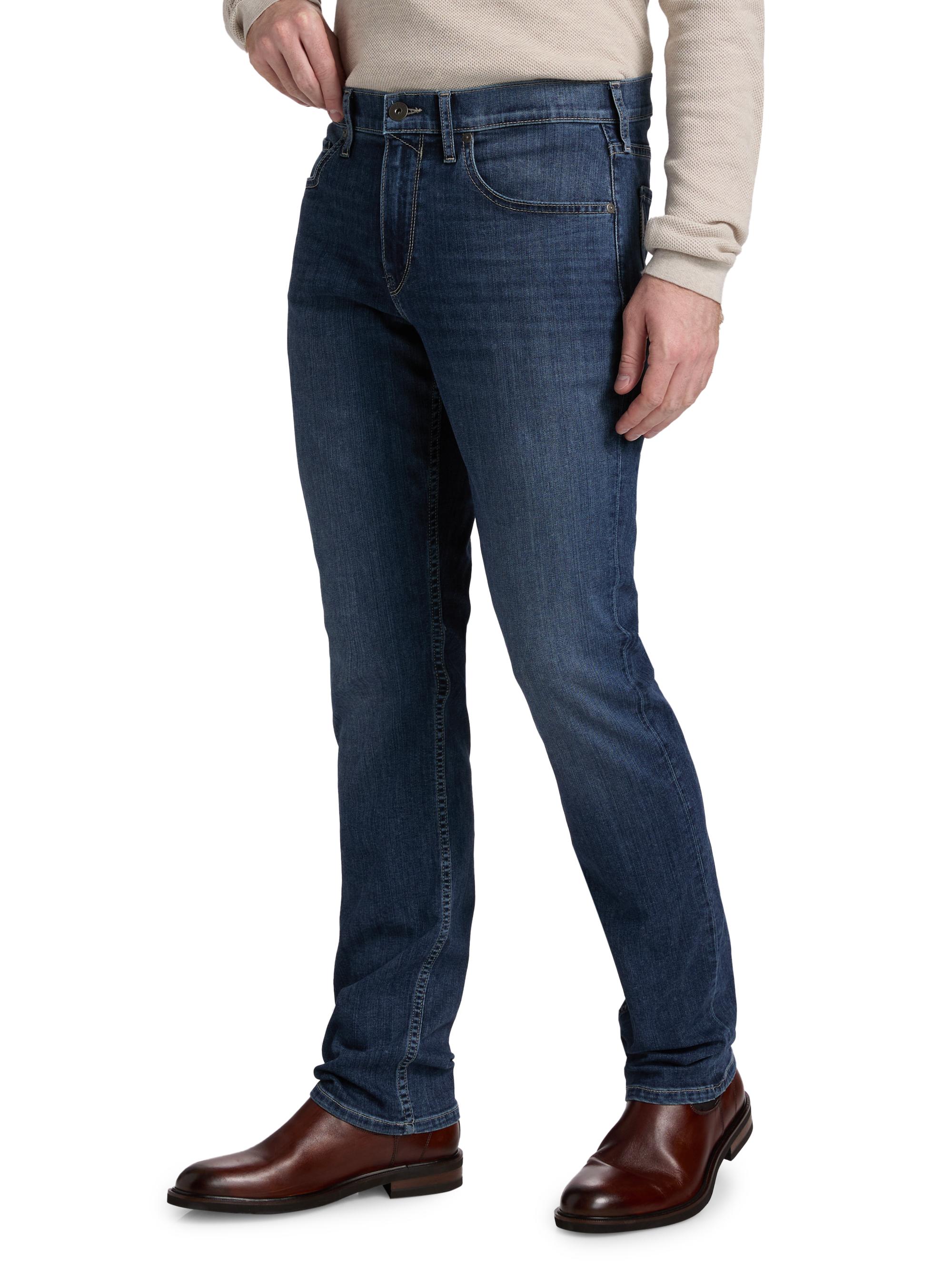 Paige Federal Slim-Straight Jeans | Saks Fifth Avenue