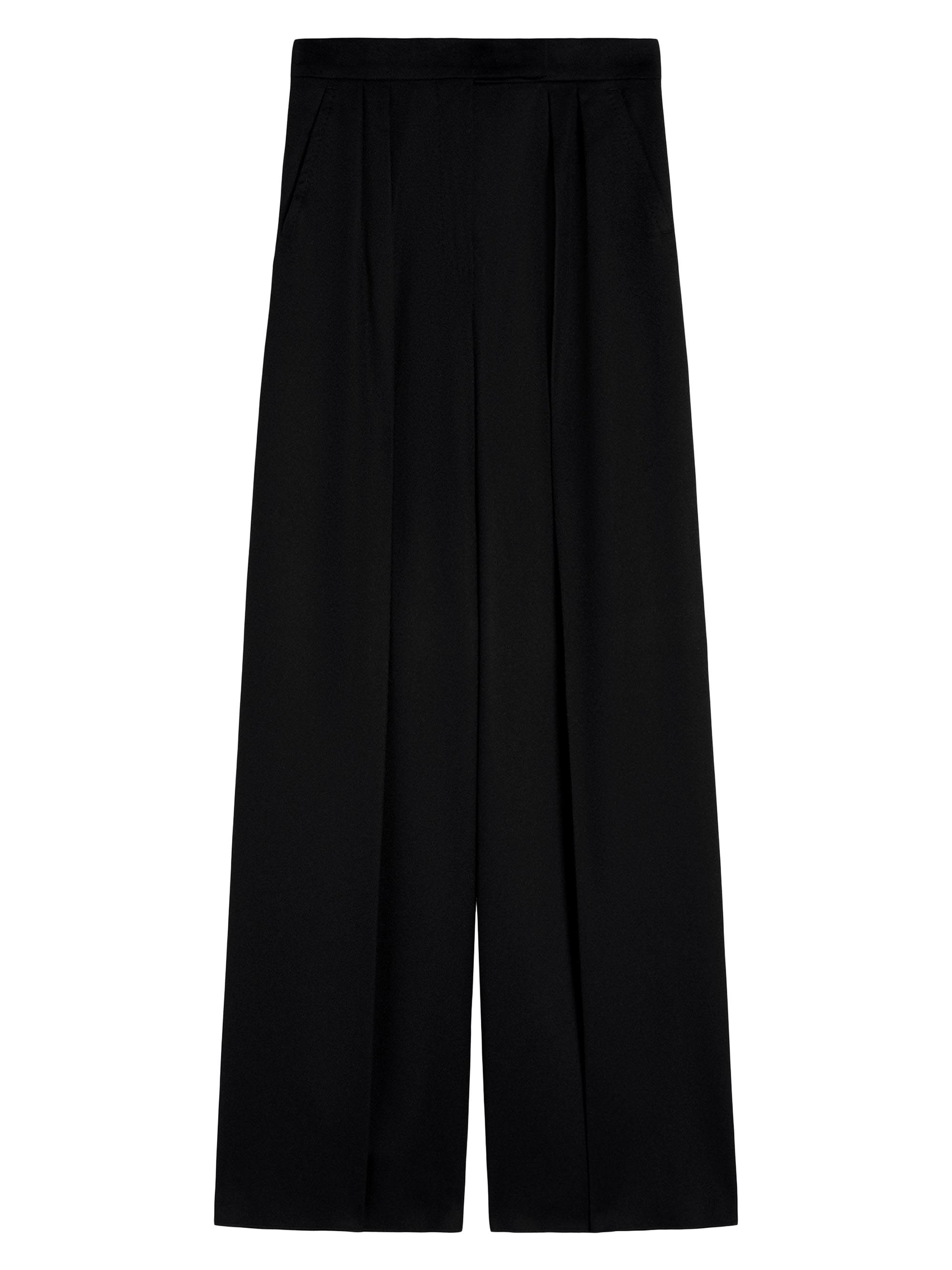 Max Mara Women's Flared Camel Trousers - Black