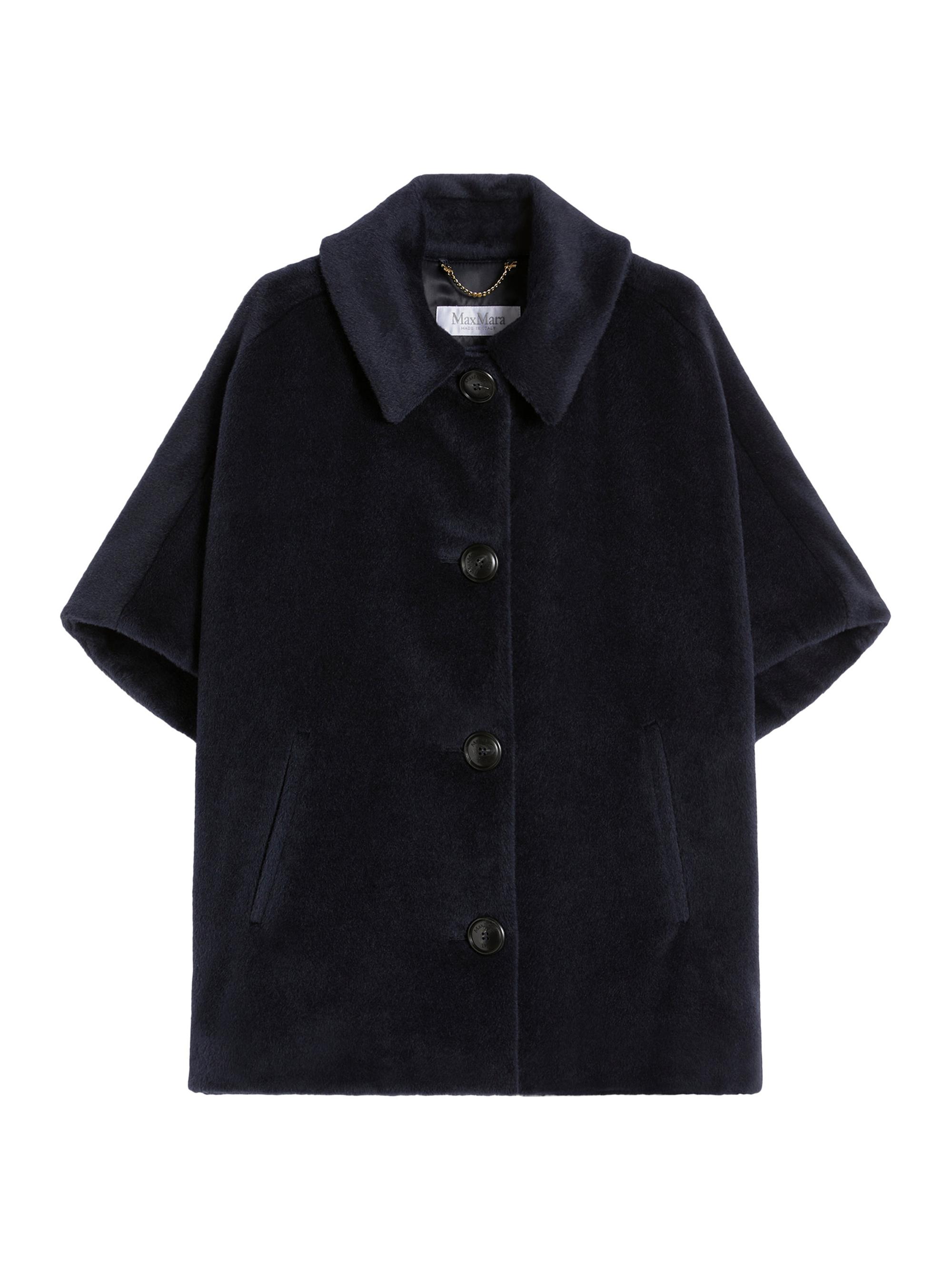 Max Mara Women's Alpaca Cape - Ultramarine