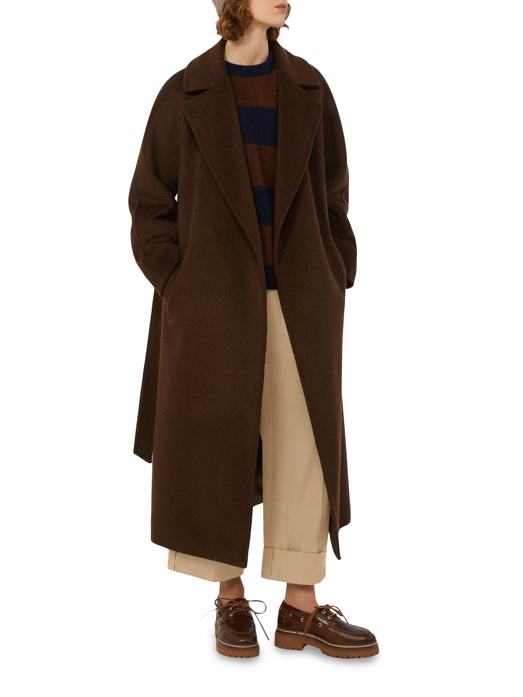 Long Wool and Alpaca Coat