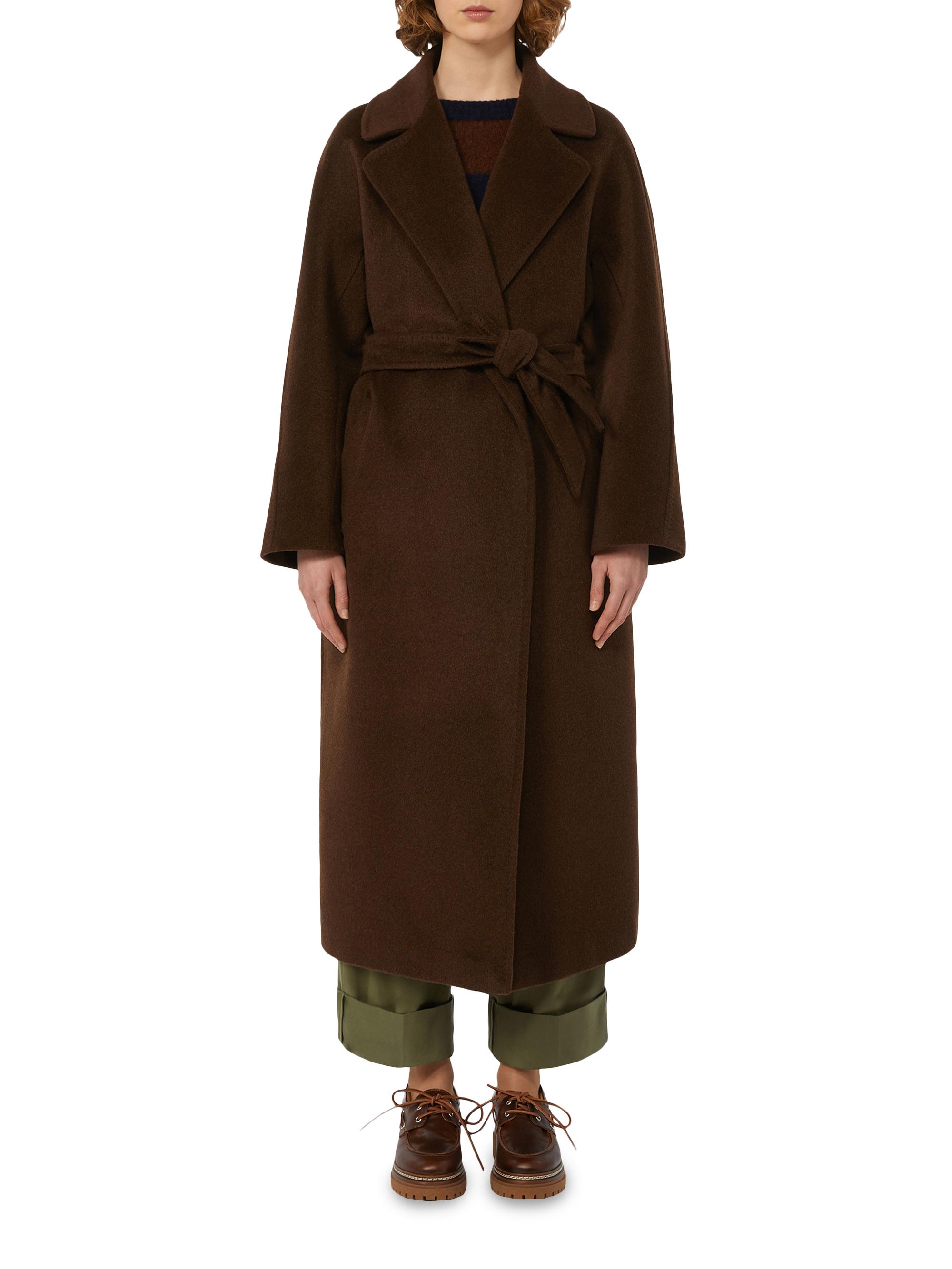 Long Wool and Alpaca Coat