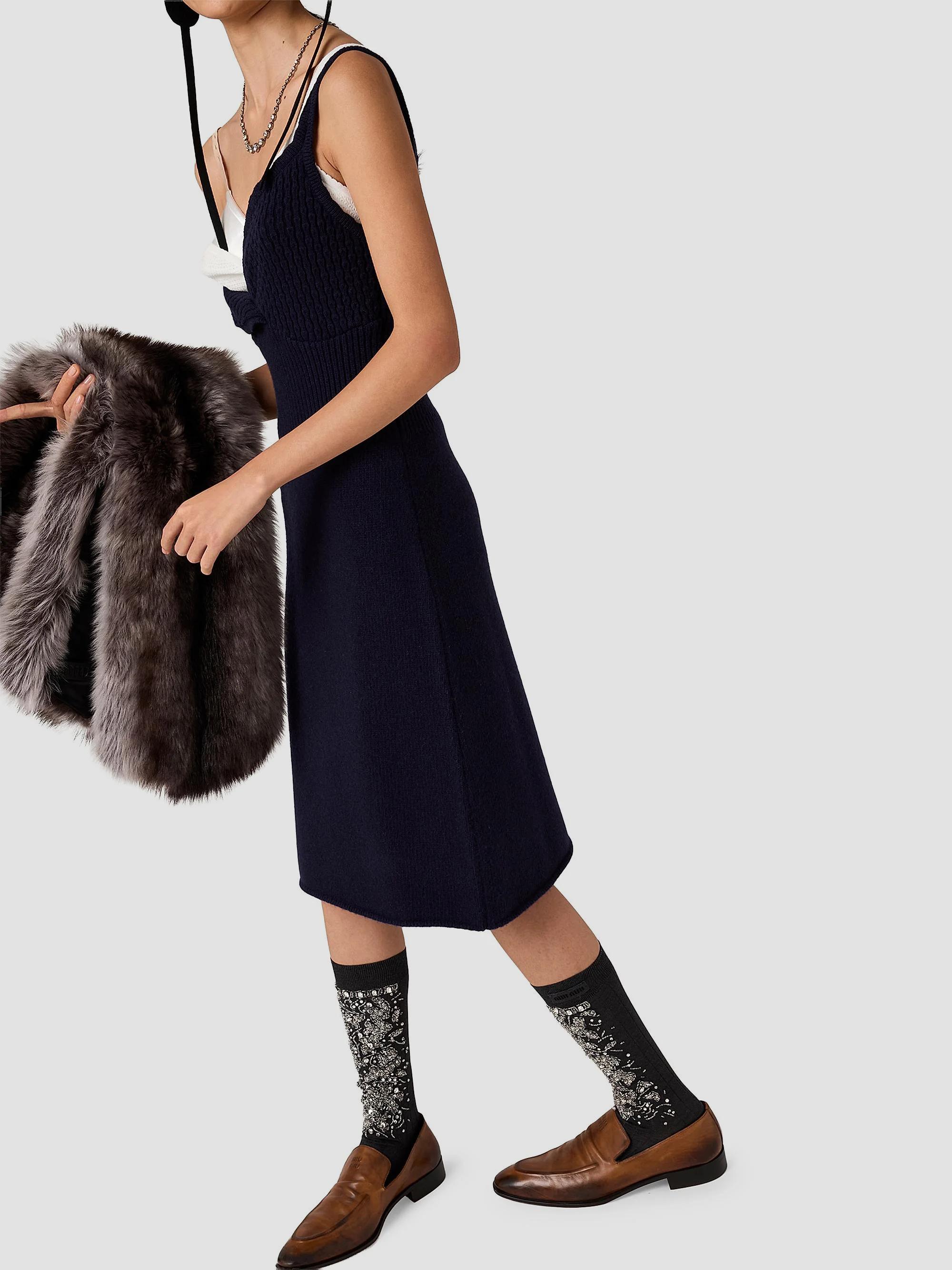 Miu Miu Wool Knit Tank Dress | Saks Fifth Avenue