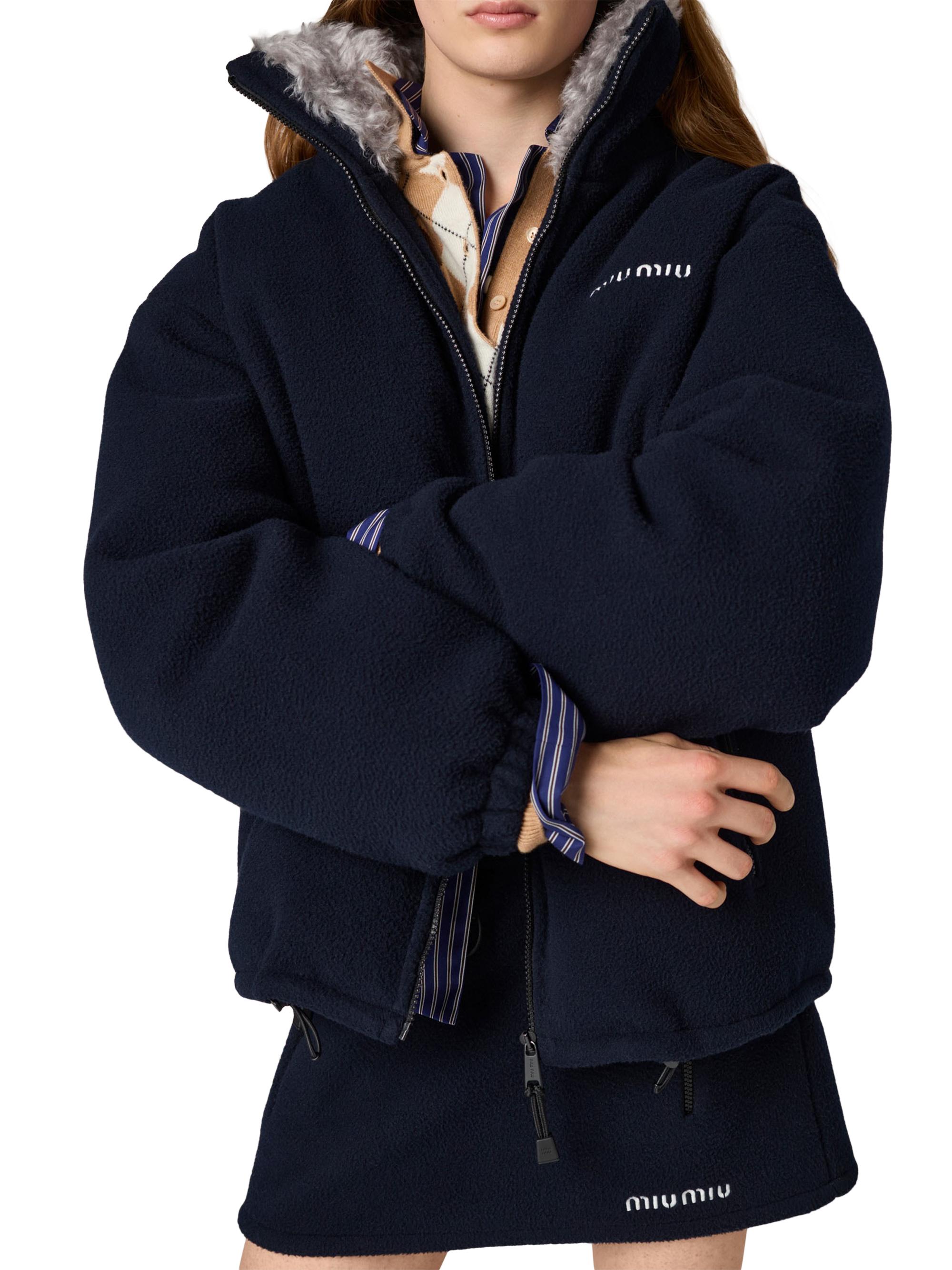 ⭐︎miu miu 希少　ツイード キツネ ファージャケット Miu Miu Coats, Jackets & Vests for Fur Outer Shell Women for sale