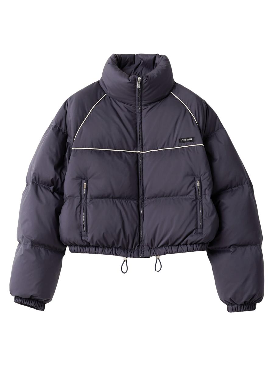 Miu Miu Technical Ponge Down Jacket | Saks Fifth Avenue