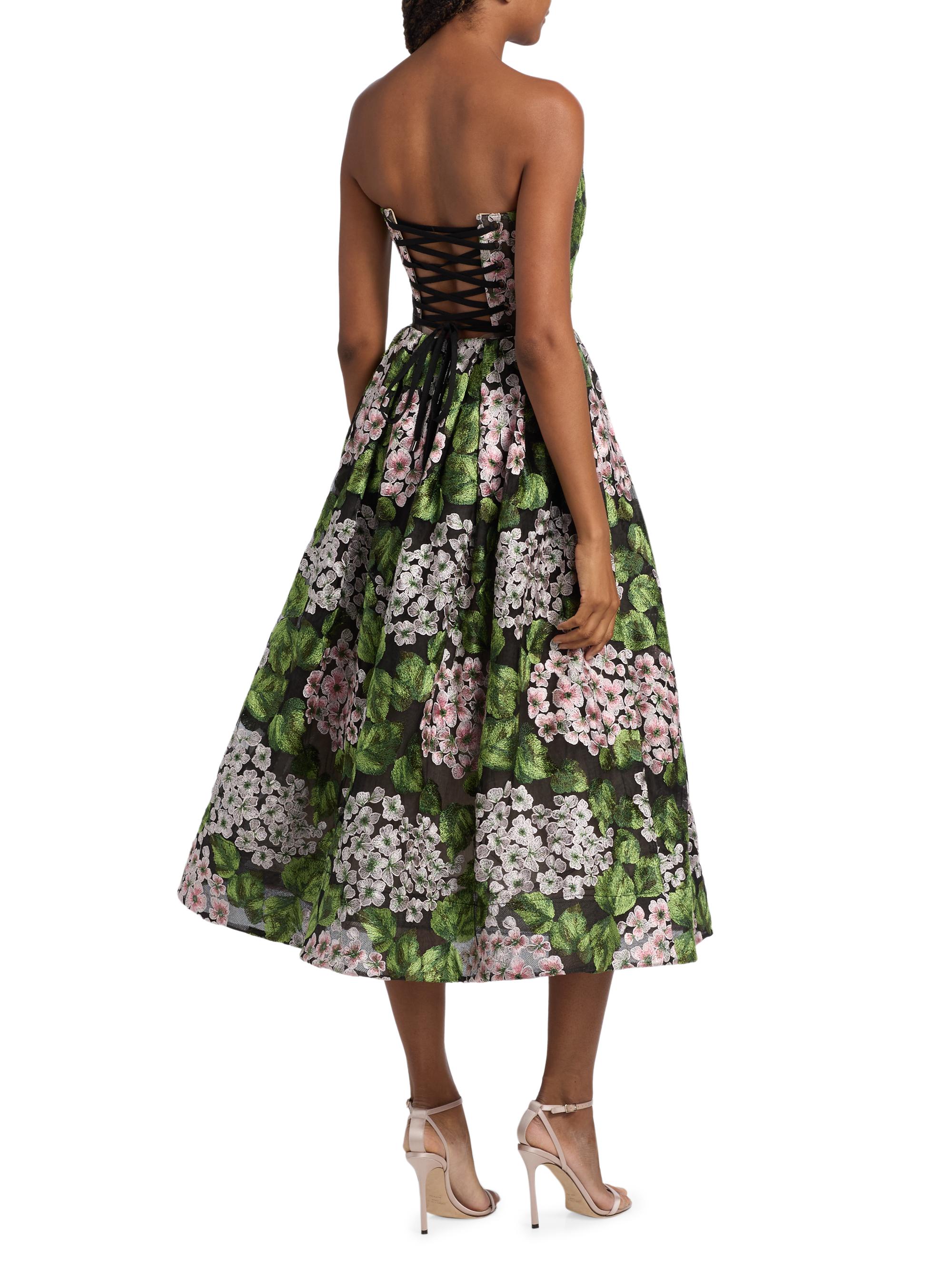 kate corset dress The Kate Dress in Black Windsor Brocade 2 / Black Windsor Brocade