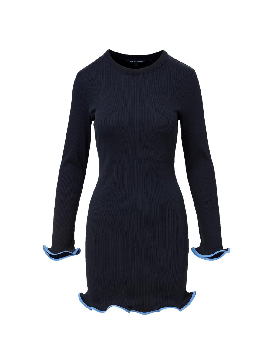 Veronica Beard Baranova Stretch-Cotton Minidress | Saks Fifth Avenue