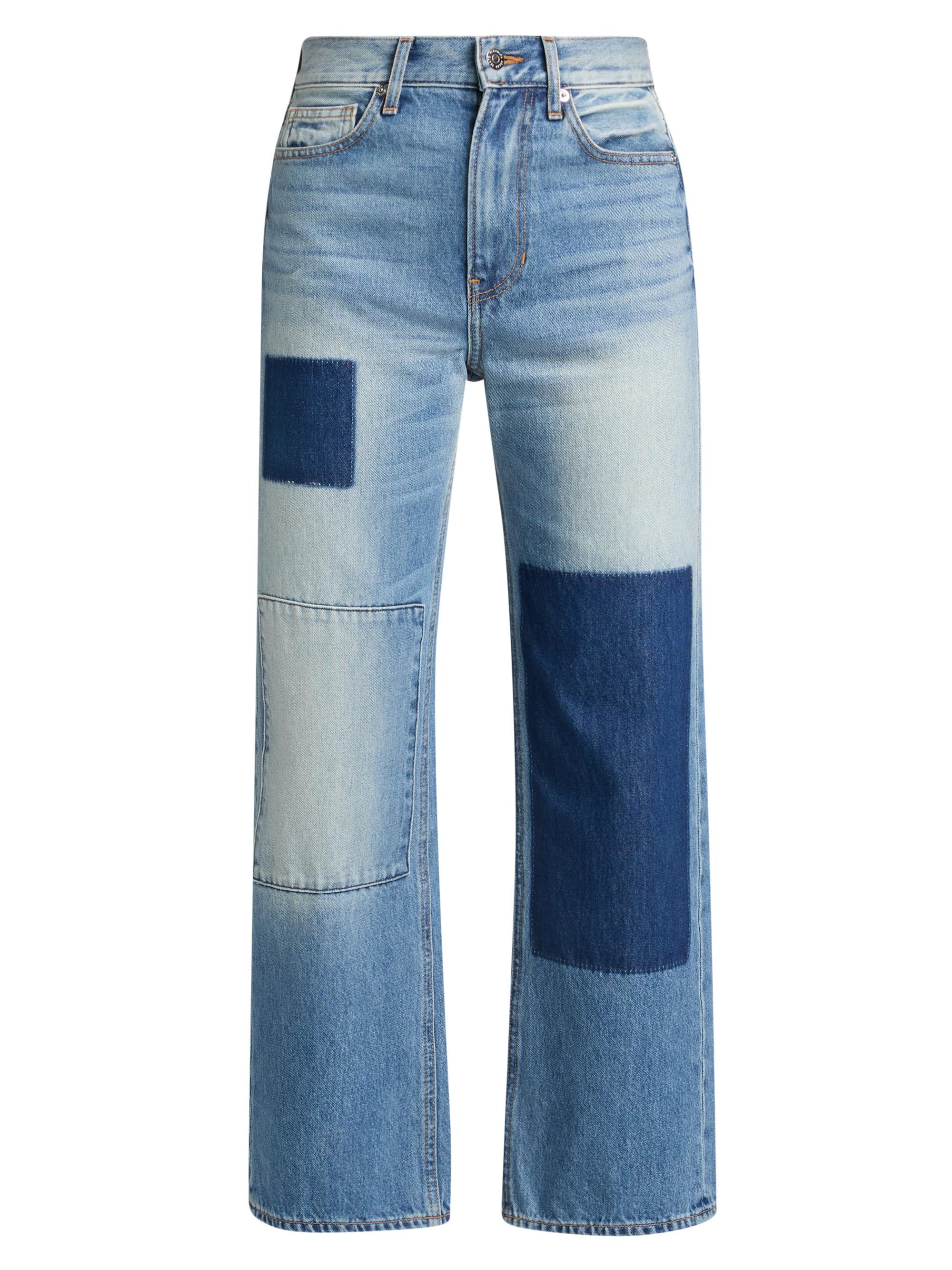 Veronica Beard Crosbie High-Rise Striped Jeans | Saks Fifth Avenue