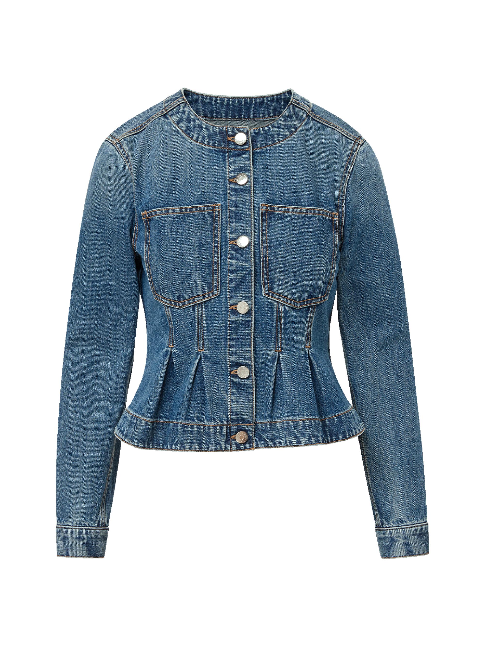 Veronica Beard Tika Paisley Belted Denim Jacket | Saks Fifth Avenue