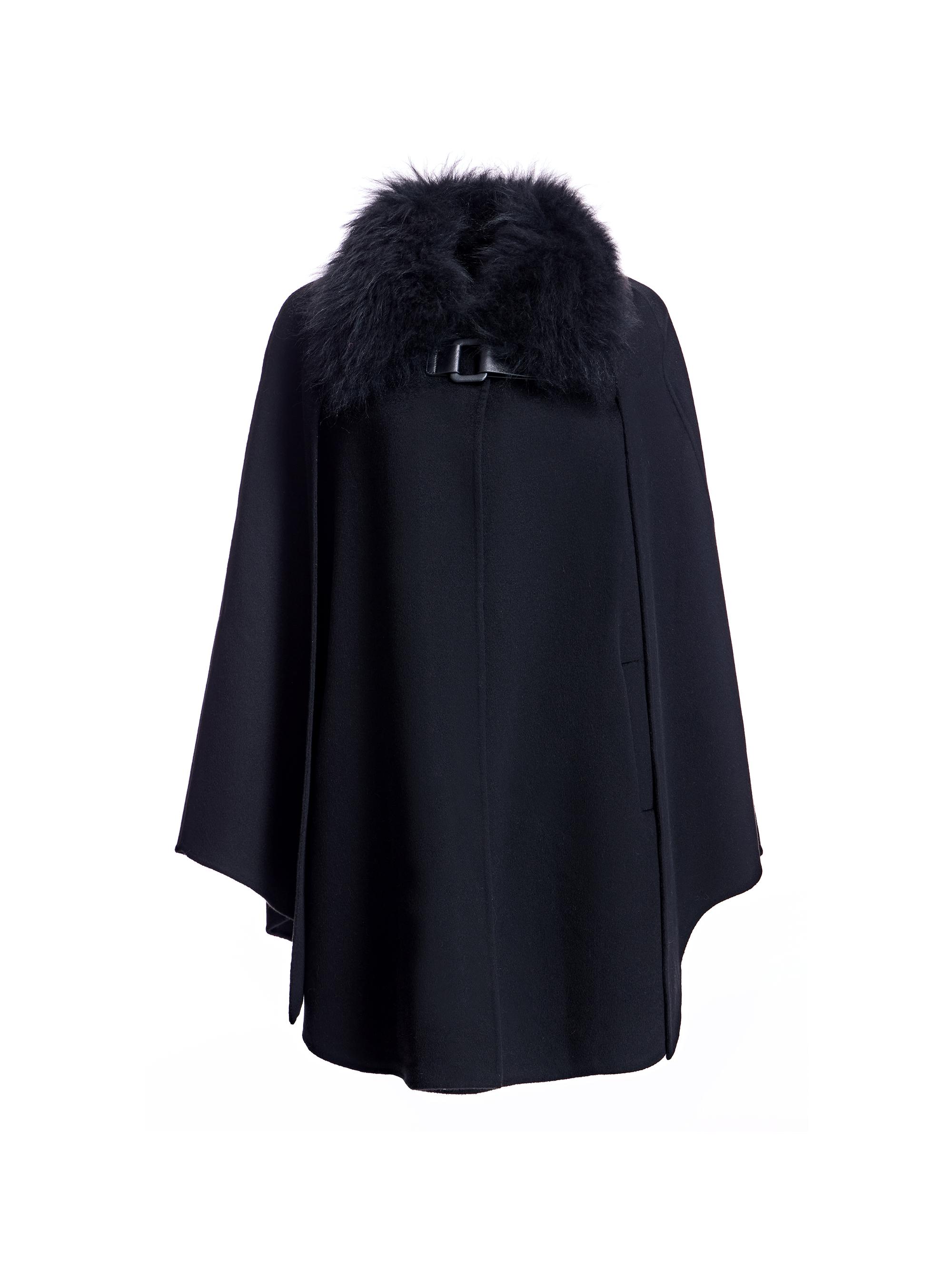 Maximilian Luxurious Shearling Baseball Cap NEW Maximilian Shearling Baseball Cap | Saks Fifth Avenue main image 4