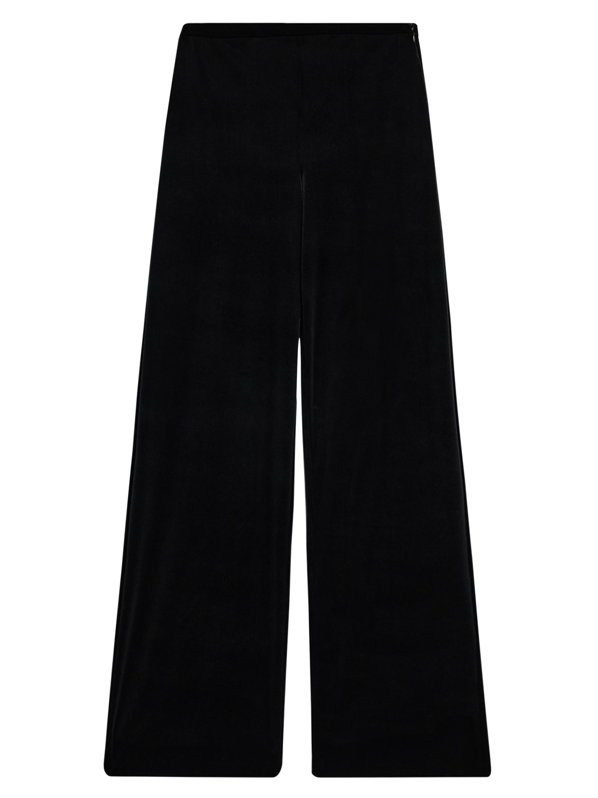 Emporio Armani Velvet Wide-Leg Trousers | Saks Fifth Avenue