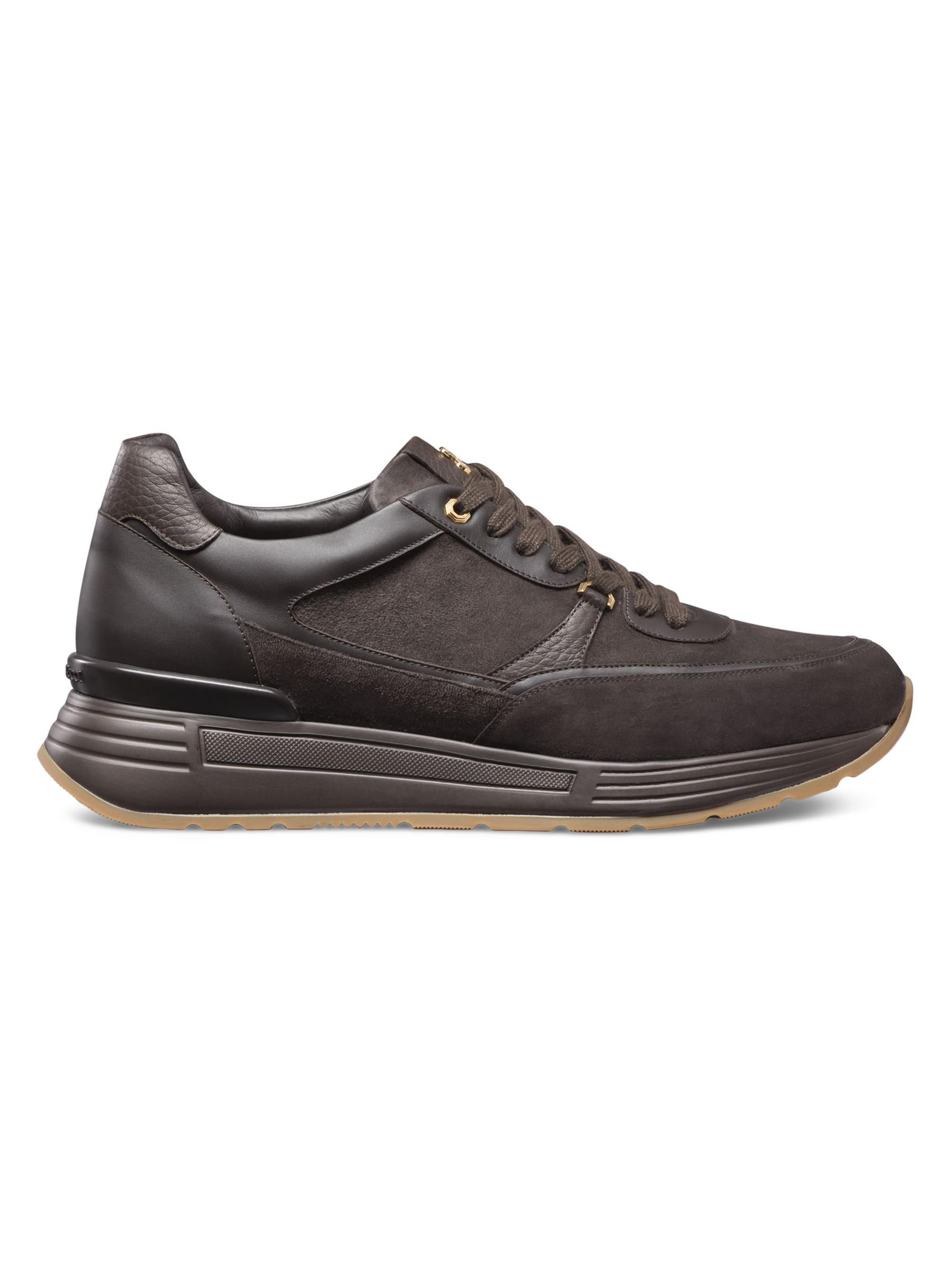 Stefano Ricci Men's Calf Leather Sneakers - Dark Brown | Thumbnail 5