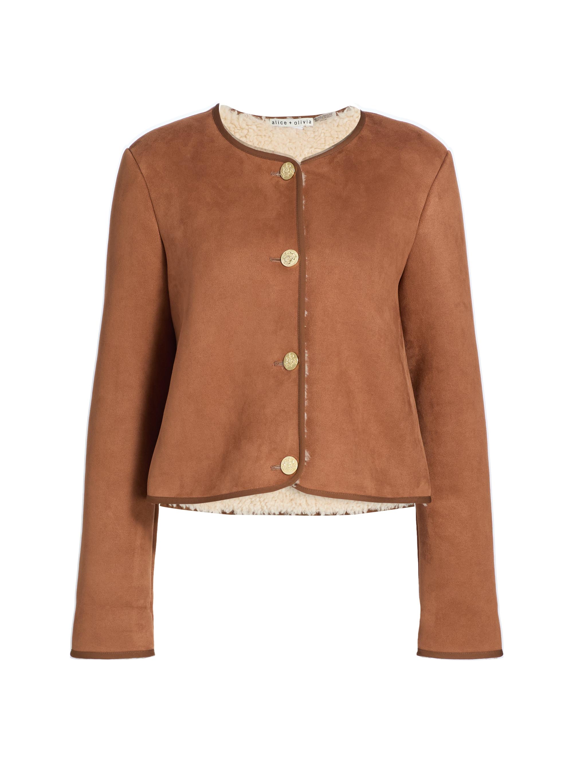 Alice + Olivia Topher Boxy Jacket | Saks Fifth Avenue